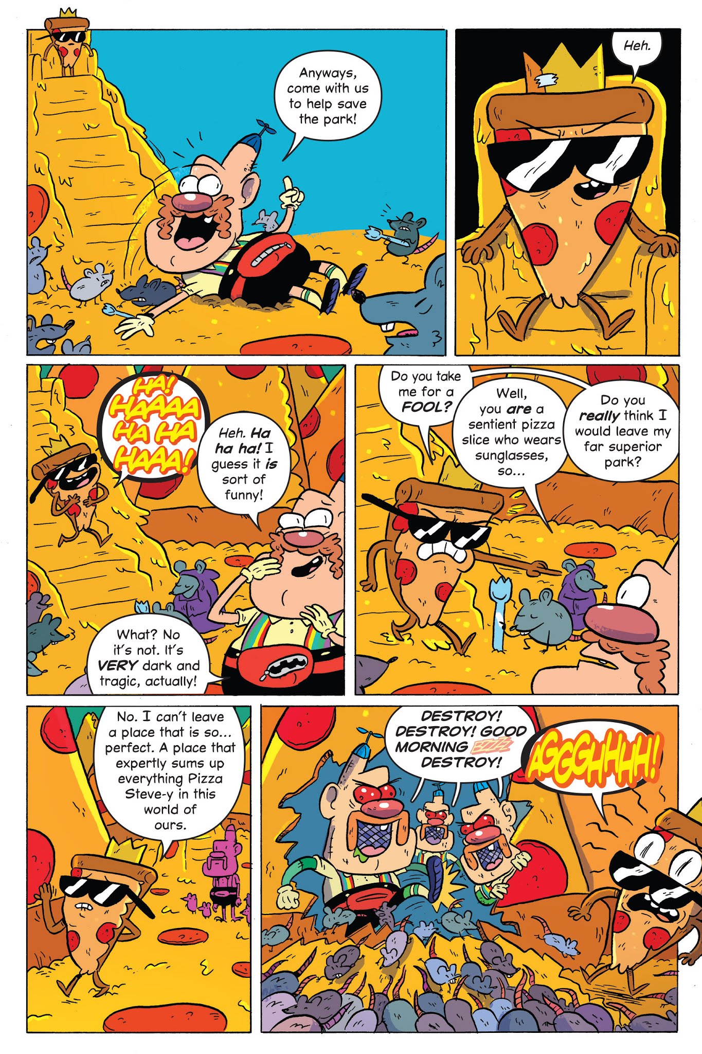 Read online Uncle Grandpa in Uncle Grandpaland comic -  Issue # TPB - 68