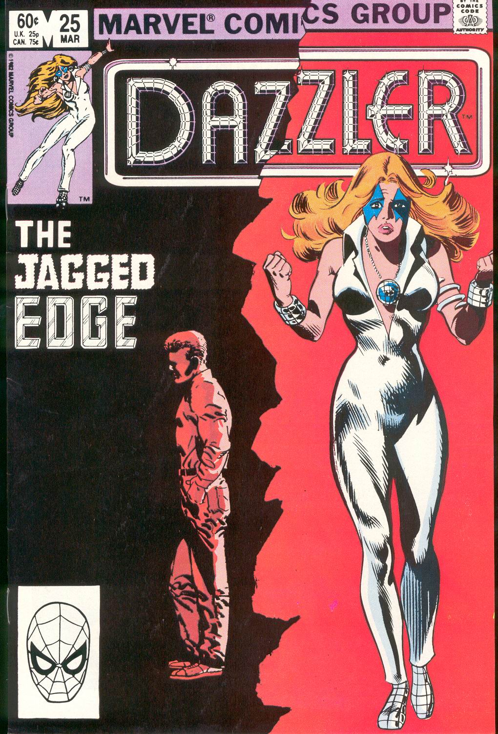 Read online Dazzler (1981) comic -  Issue #25 - 1