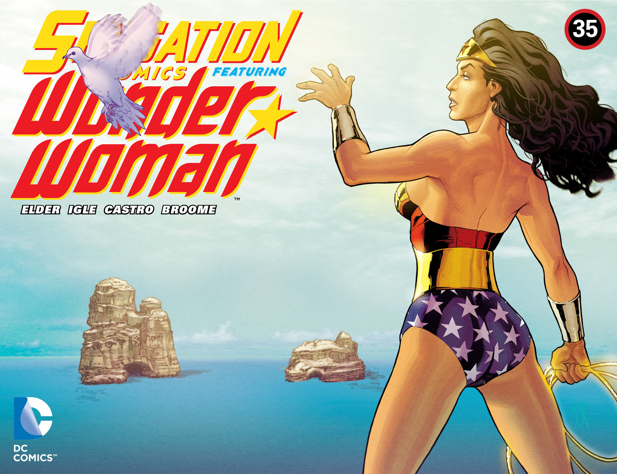 Read online Sensation Comics Featuring Wonder Woman comic -  Issue #35 - 1