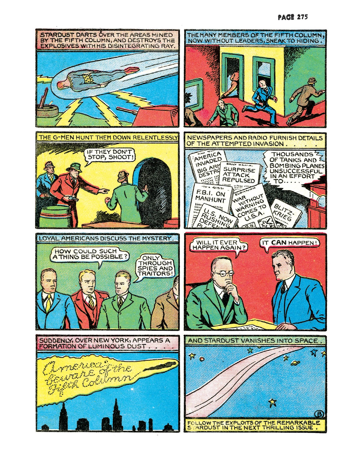 Turn Loose Our Death Rays and Kill Them All!: The Complete Works of Fletcher Hanks issue TPB (Part 4) - Page 8