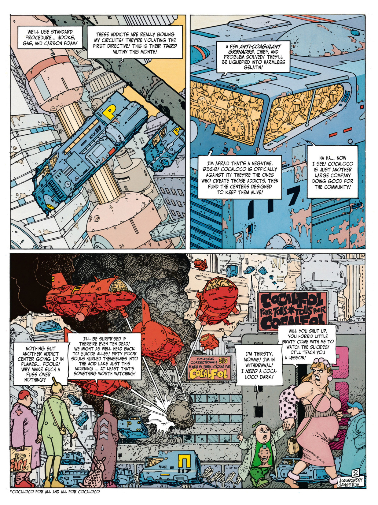 Read online Before the Incal comic -  Issue #4 - 5