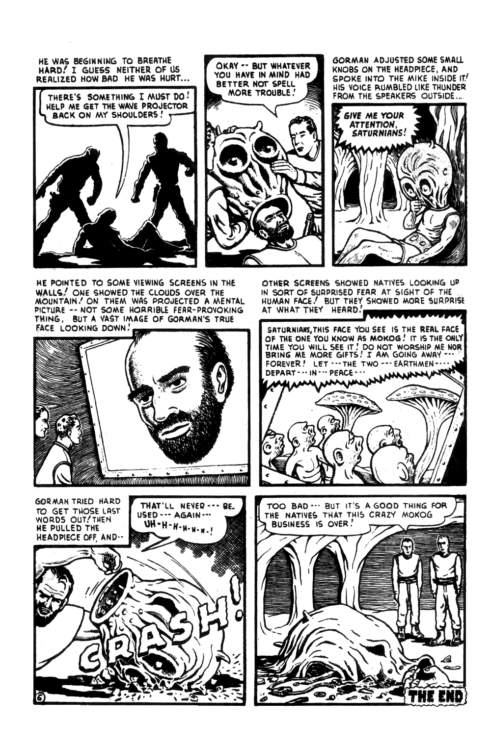 Read online Basil Wolverton's Planet of Terror comic -  Issue # Full - 8