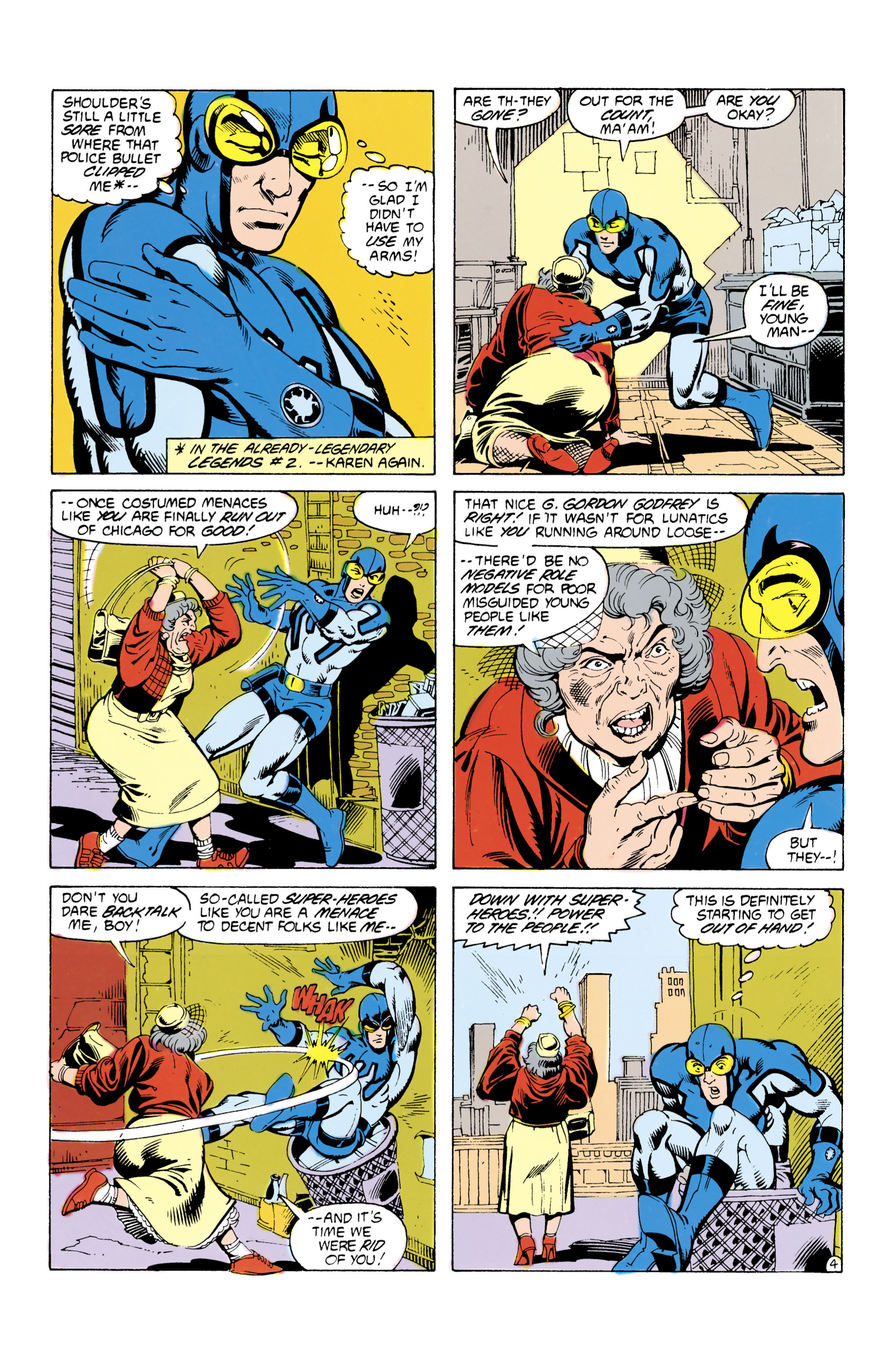 Read online Blue Beetle (1986) comic -  Issue #9 - 5