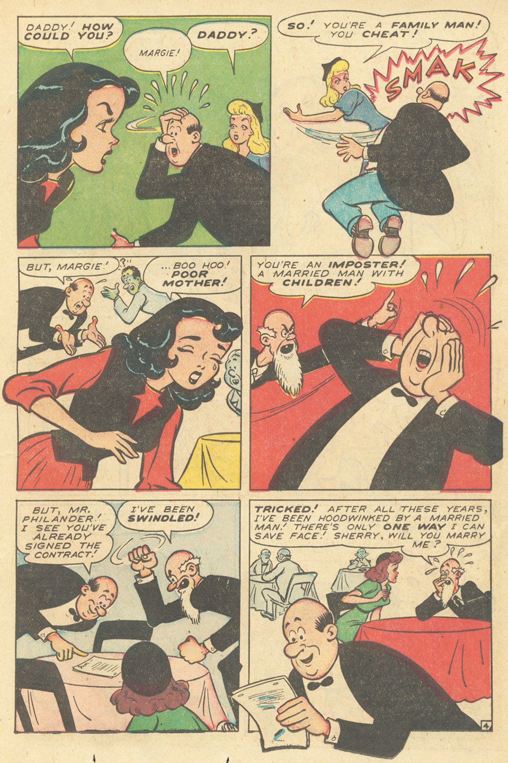 Read online Margie Comics comic -  Issue #38 - 17