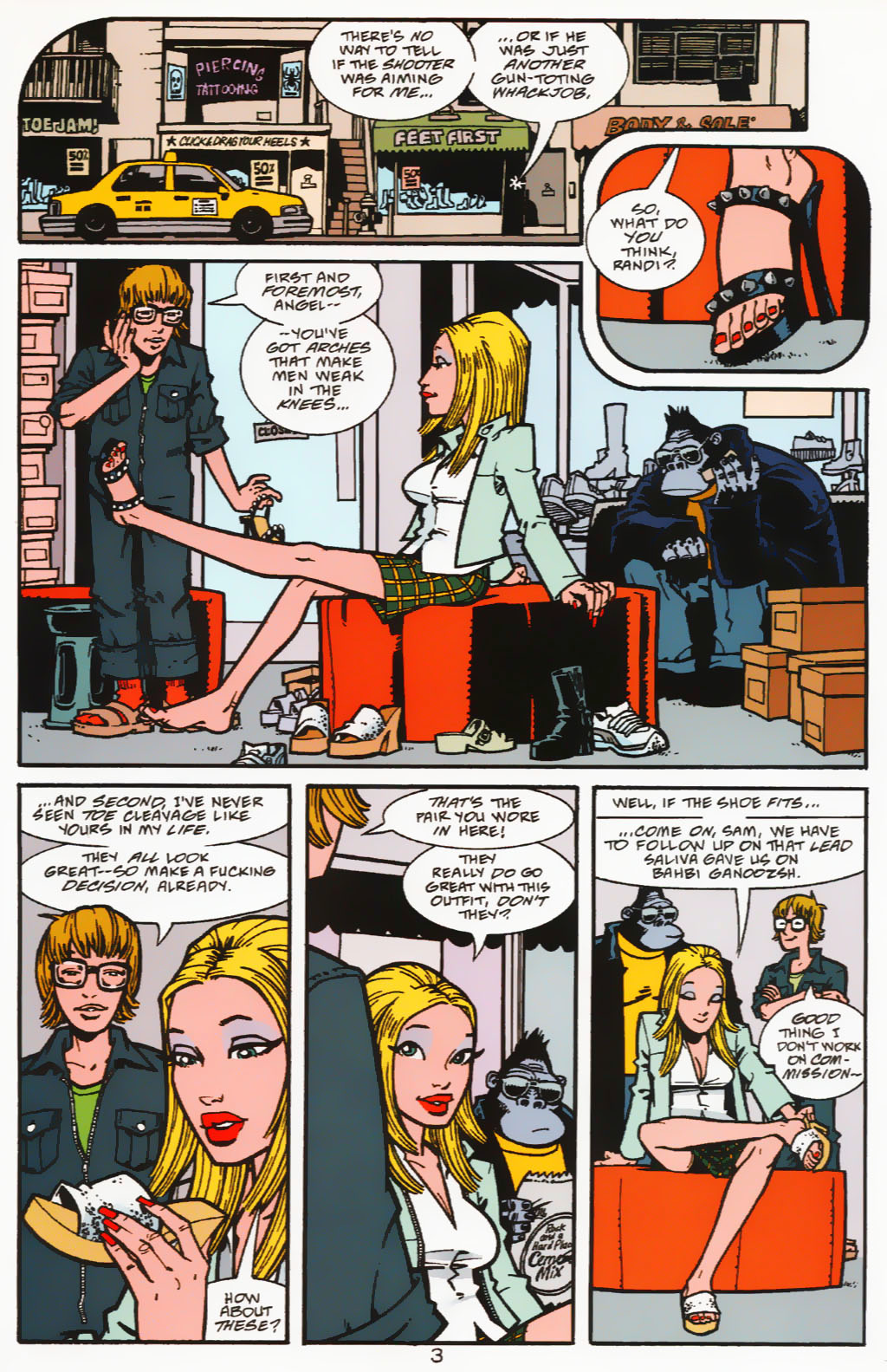 Read online Angel and the Ape comic -  Issue #3 - 4