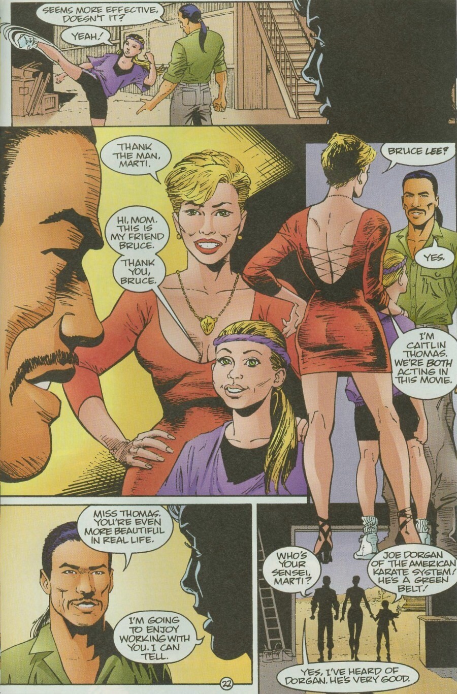 Read online Bruce Lee comic -  Issue #3 - 23