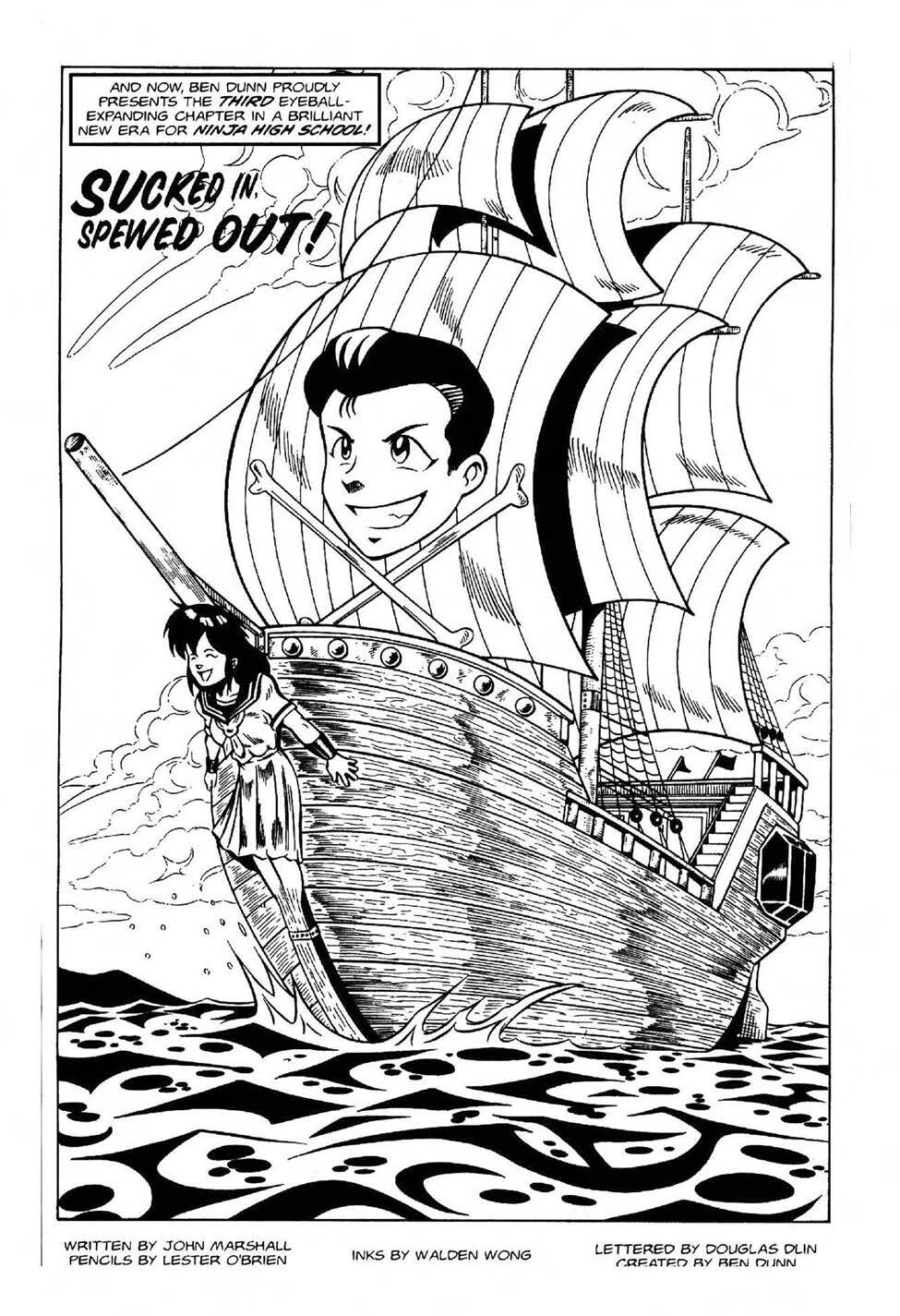 Read online Ninja High School (1986) comic -  Issue #53 - 2