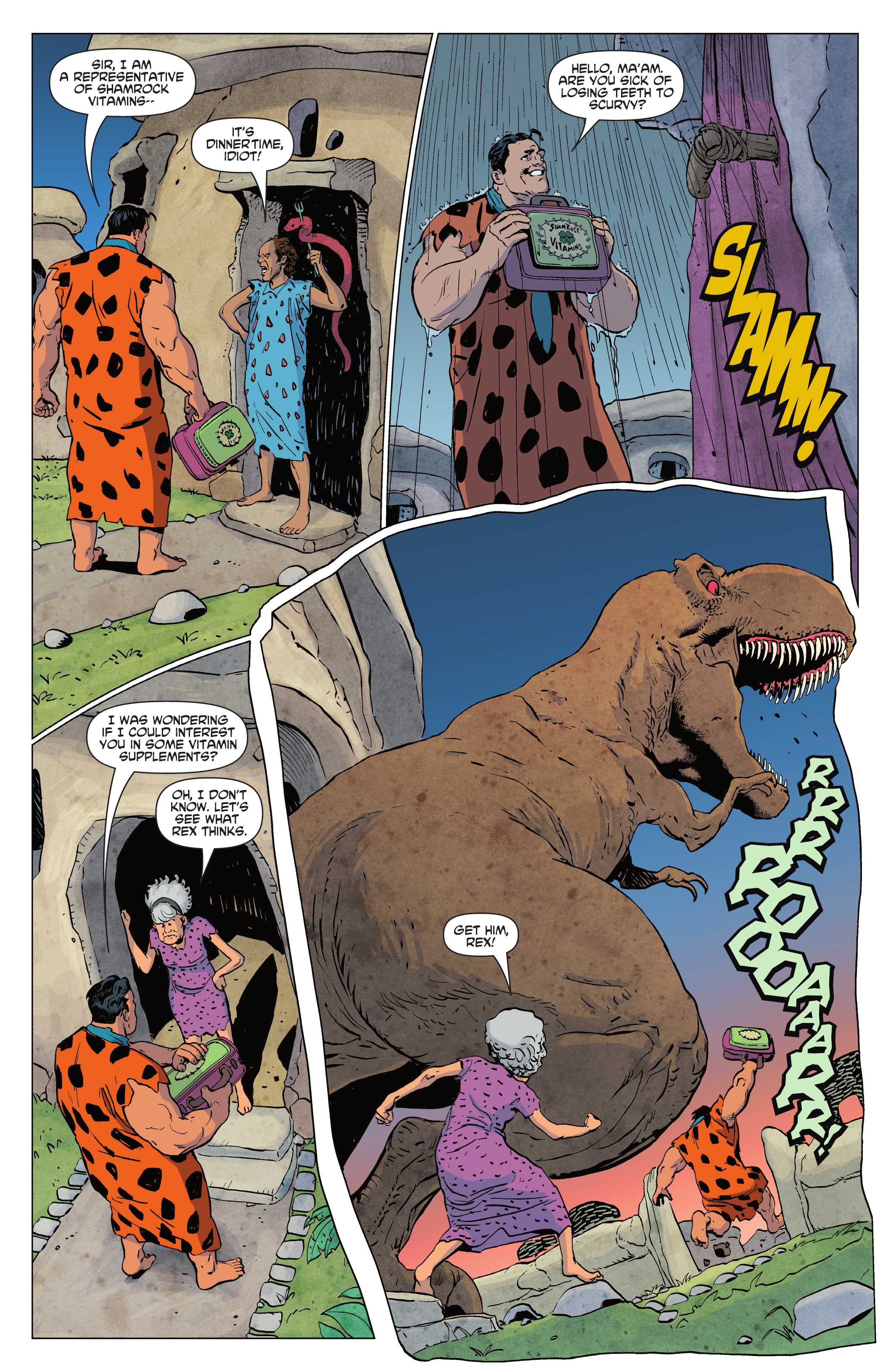 Read online The Flintstones comic -  Issue # (2016) _The Deluxe Edition (Part 1) - 52