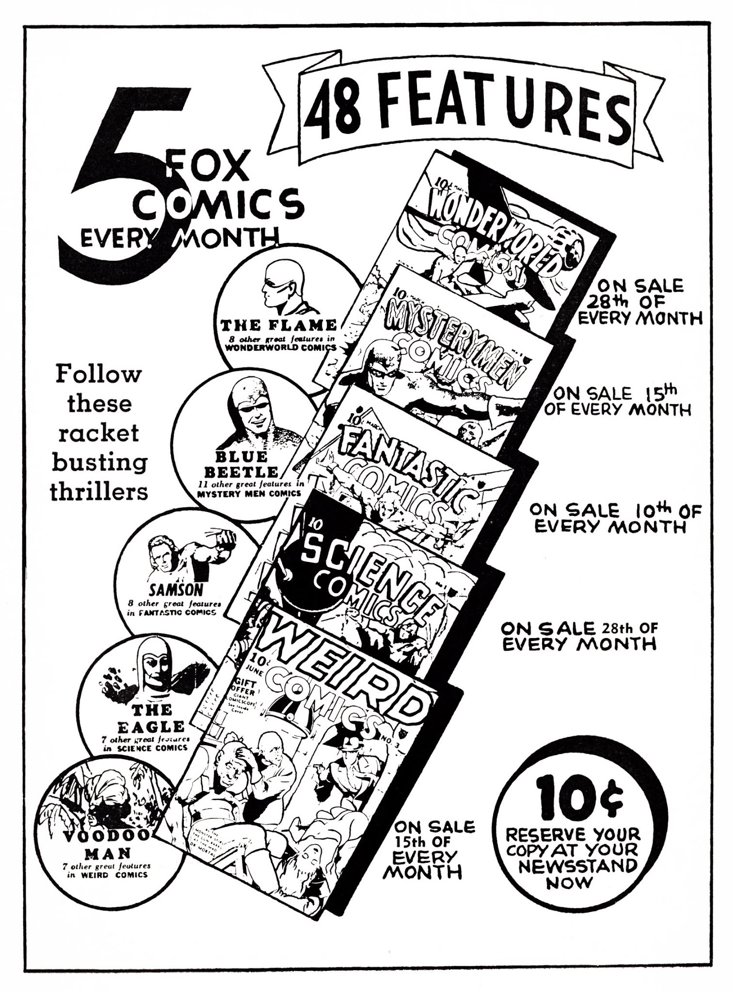 Read online Weird Comics comic -  Issue #5 - 67