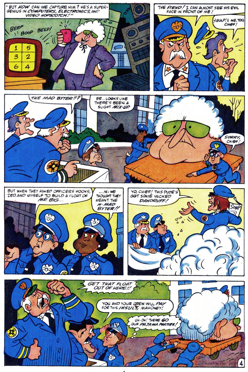 Read online Police Academy comic -  Issue #1 - 5