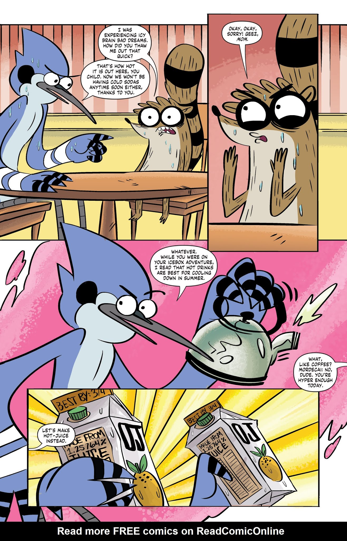 Read online Regular Show: Hydration comic -  Issue # TPB (Part 1) - 22
