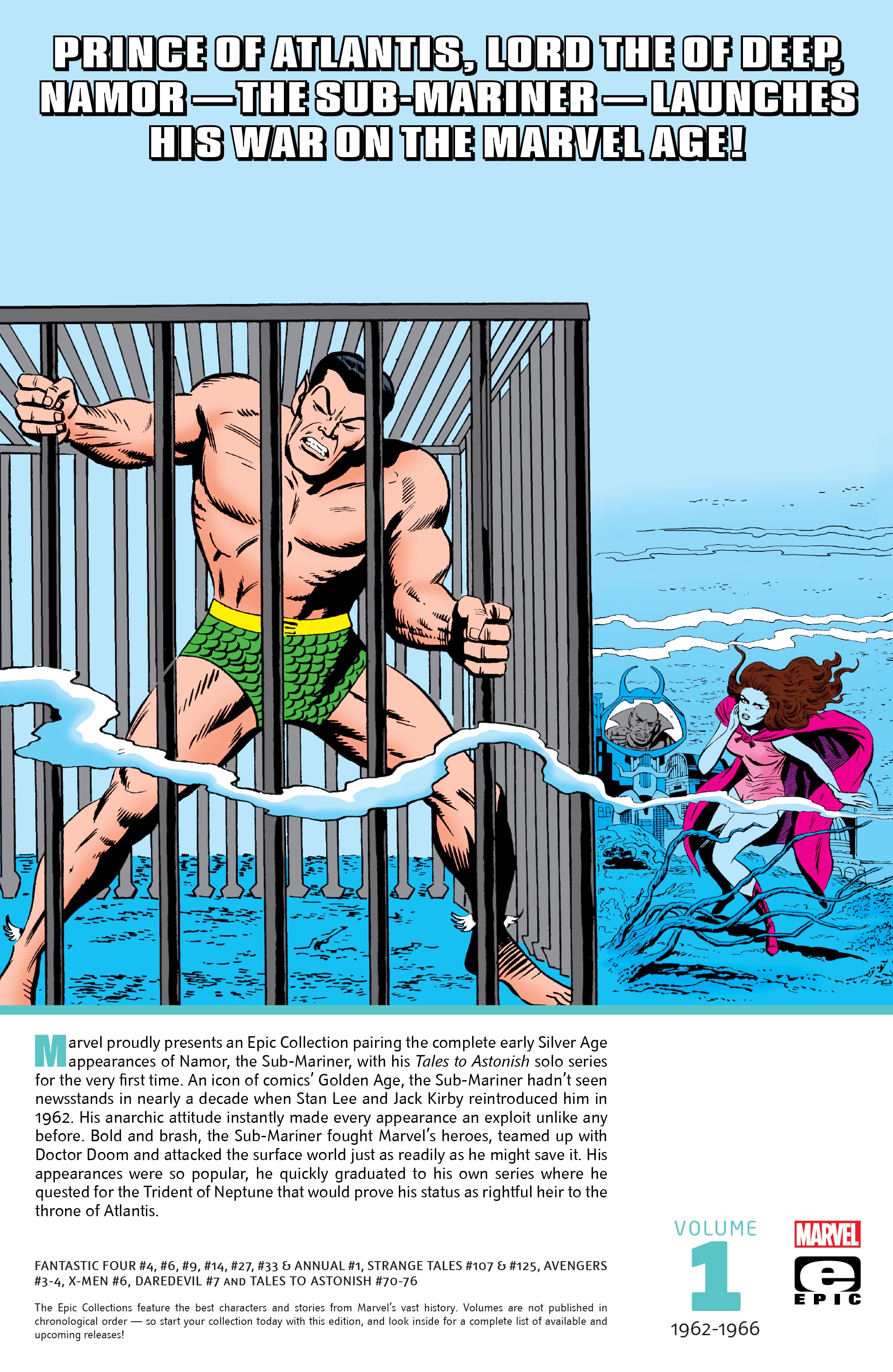 Read online Namor, The Sub-Mariner Epic Collection: Enter The Sub-Mariner comic -  Issue # TPB (Part 4) - 105