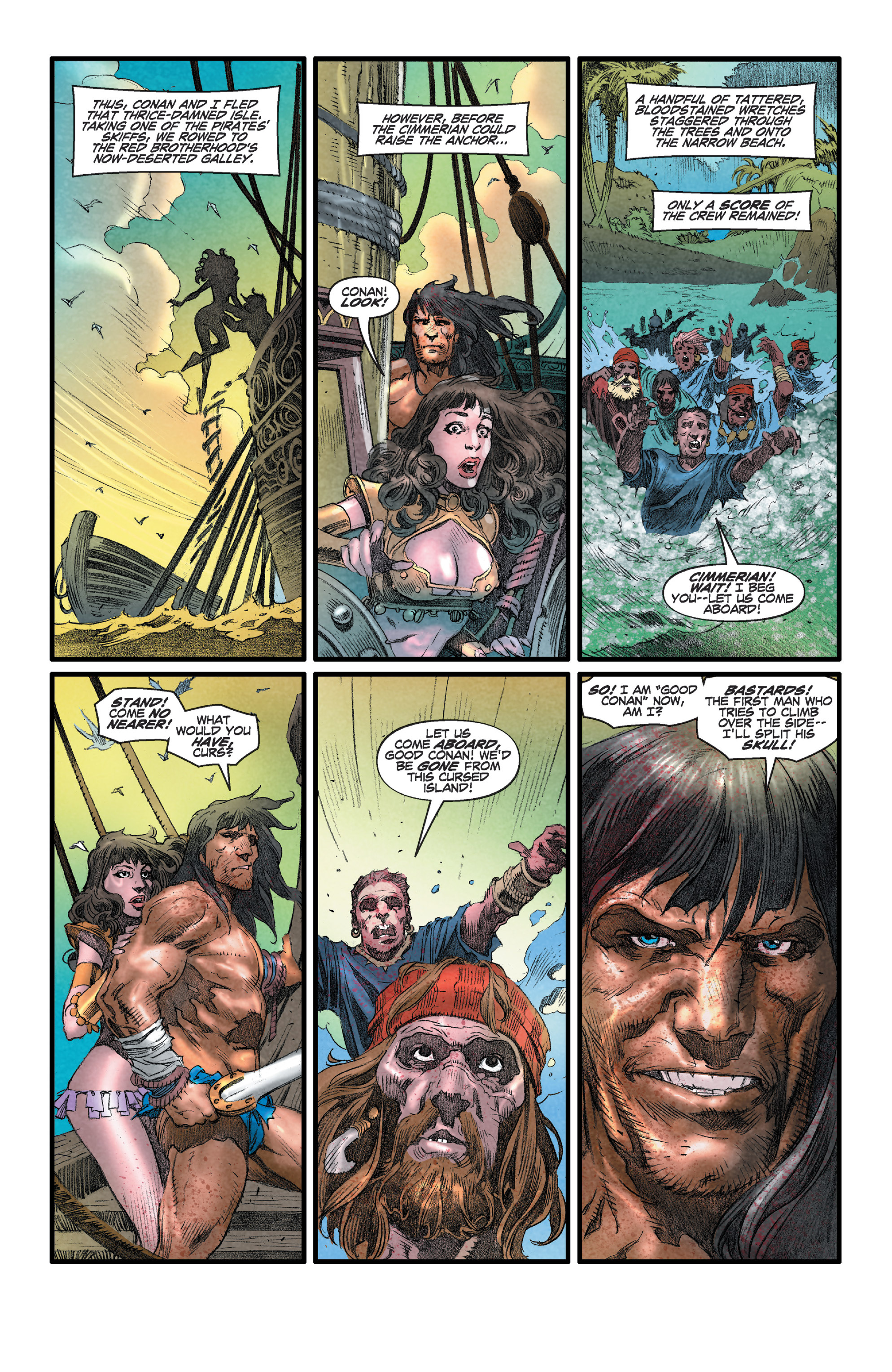 Read online Conan Chronicles Epic Collection comic -  Issue # TPB The Battle of Shamla Pass (Part 5) - 6