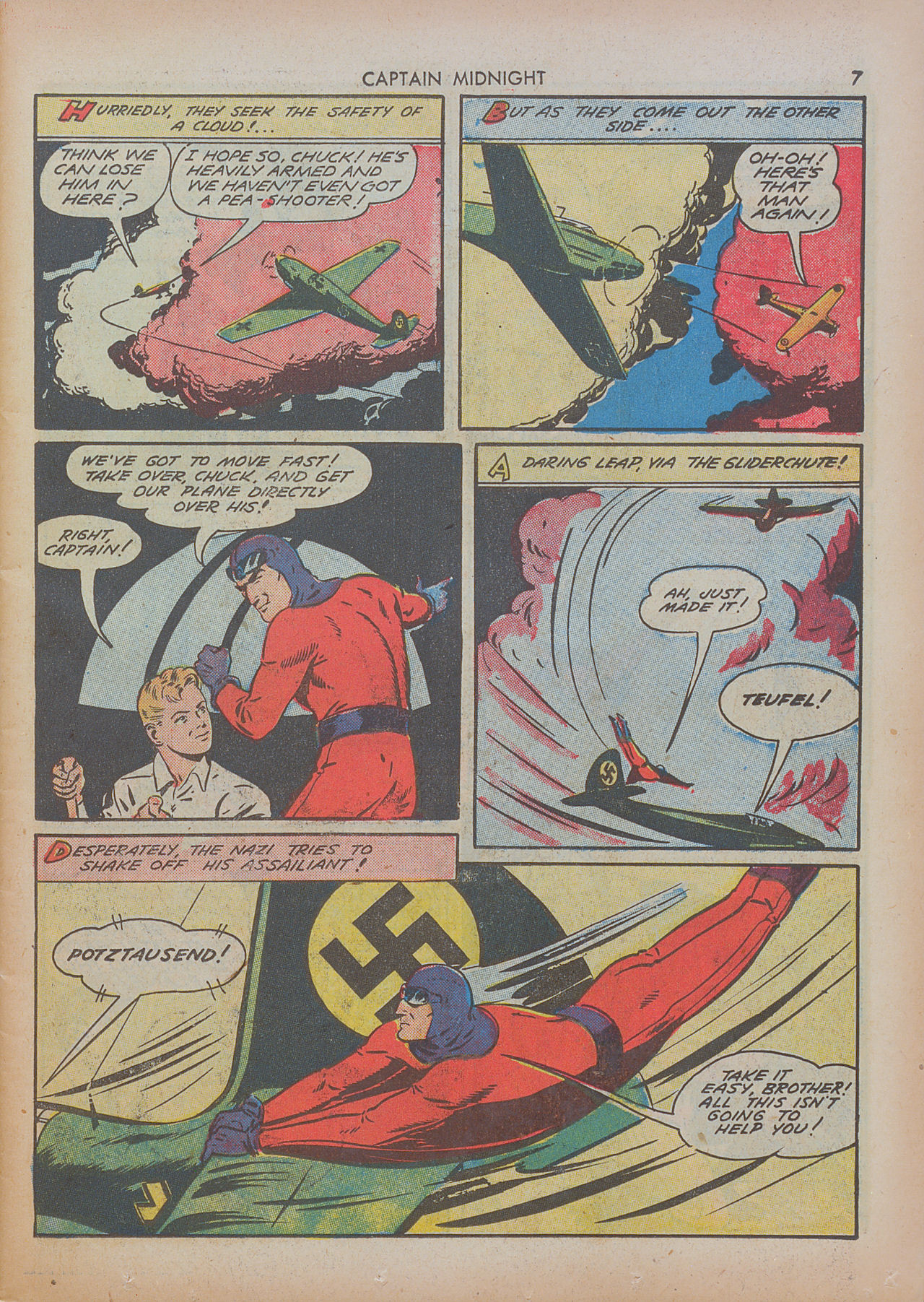 Read online Captain Midnight (1942) comic -  Issue #8 - 7