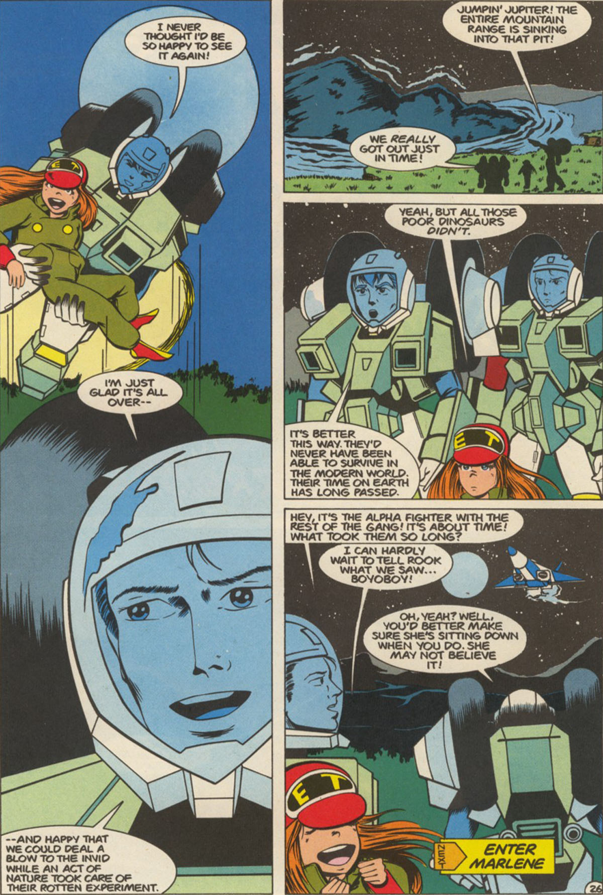 Read online Robotech The New Generation comic -  Issue #9 - 34