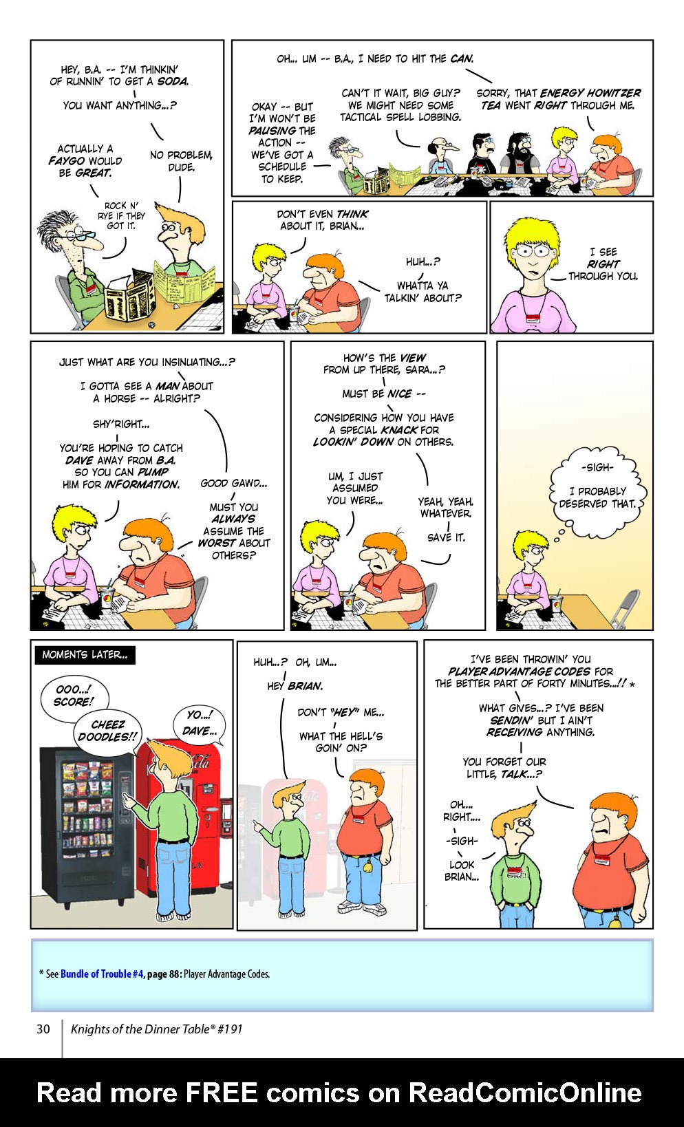 Read online Knights of the Dinner Table comic -  Issue #191 - 32