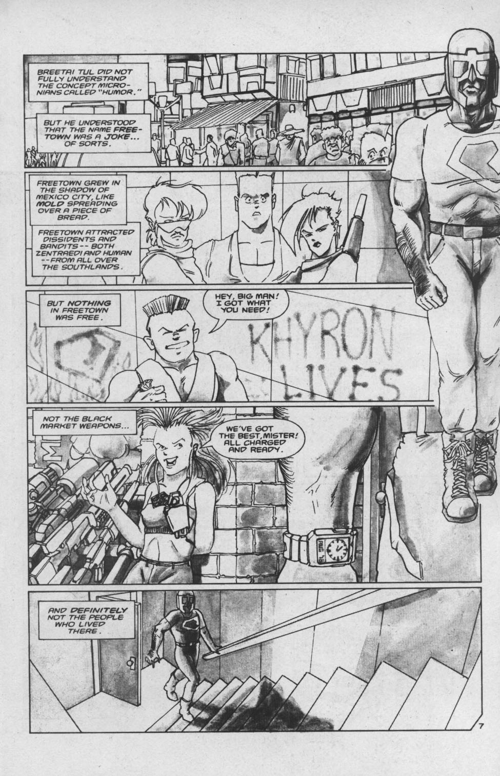 Read online Robotech II: The Sentinels - The Malcontent Uprisings comic -  Issue #7 - 9