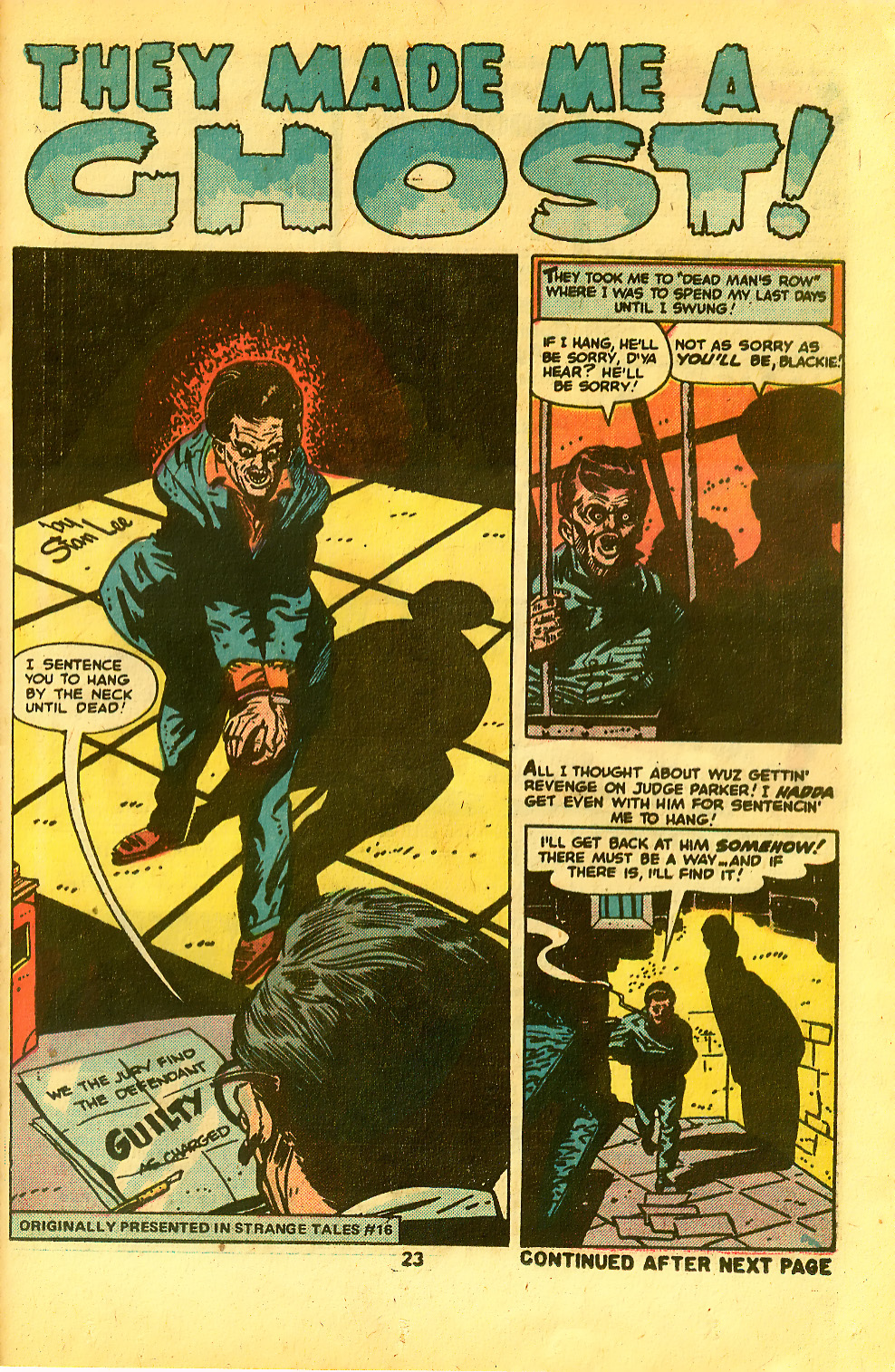 Read online Tomb of Darkness comic -  Issue #22 - 25