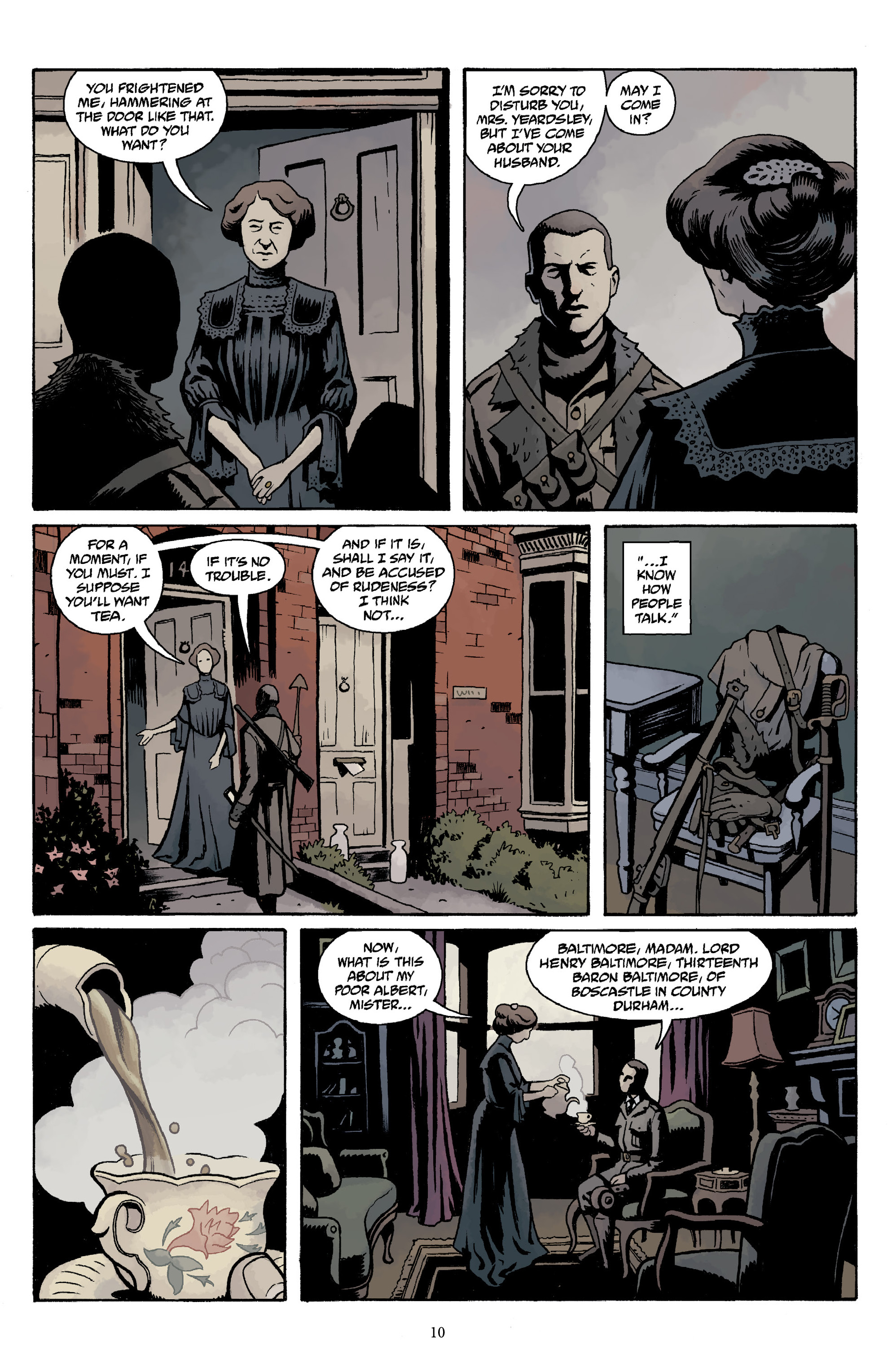 Read online Baltimore Volume 3: A Passing Stranger and Other Stories comic -  Issue # Full - 12
