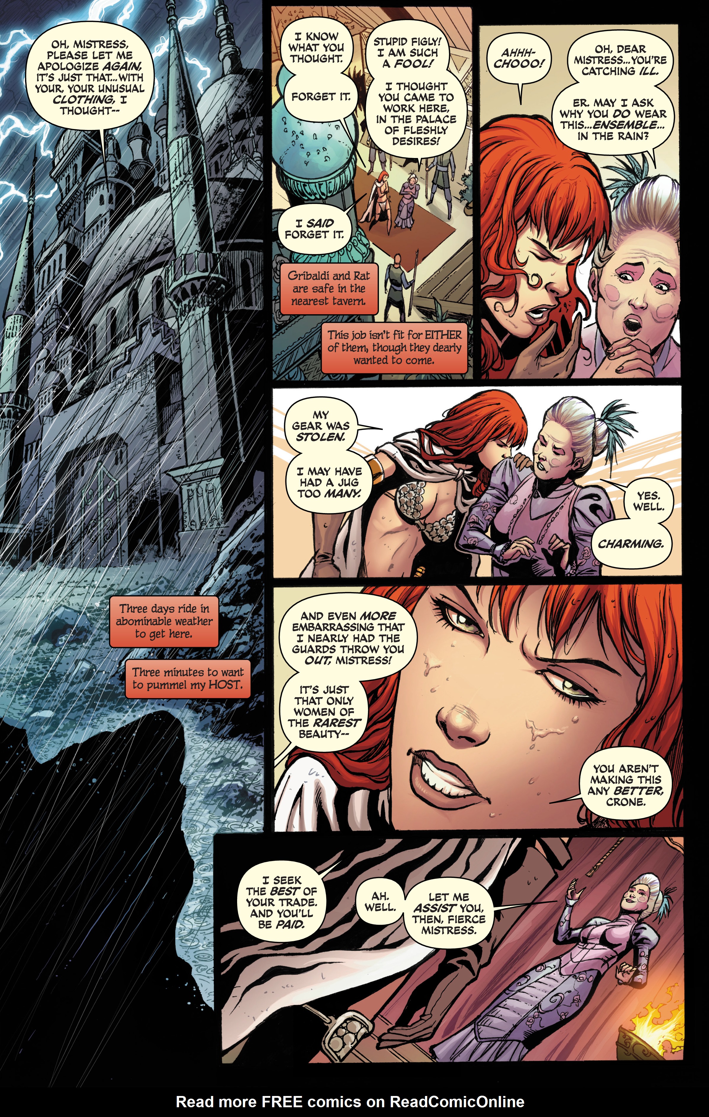 Read online Red Sonja (2013) comic -  Issue # _TPB Complete Gail Simone Red Sonja Omnibus (Part 2) - 96