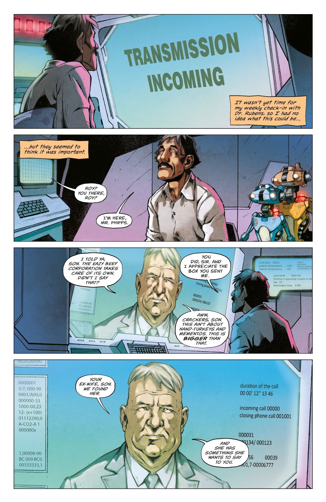 Traveling To Mars issue 3 - Page 22