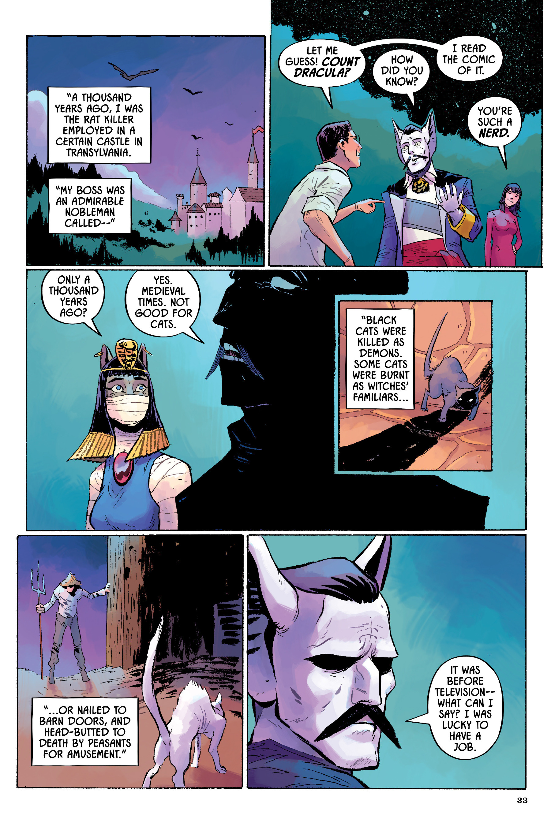 Read online Angel Catbird comic -  Issue # TPB 2 - 34