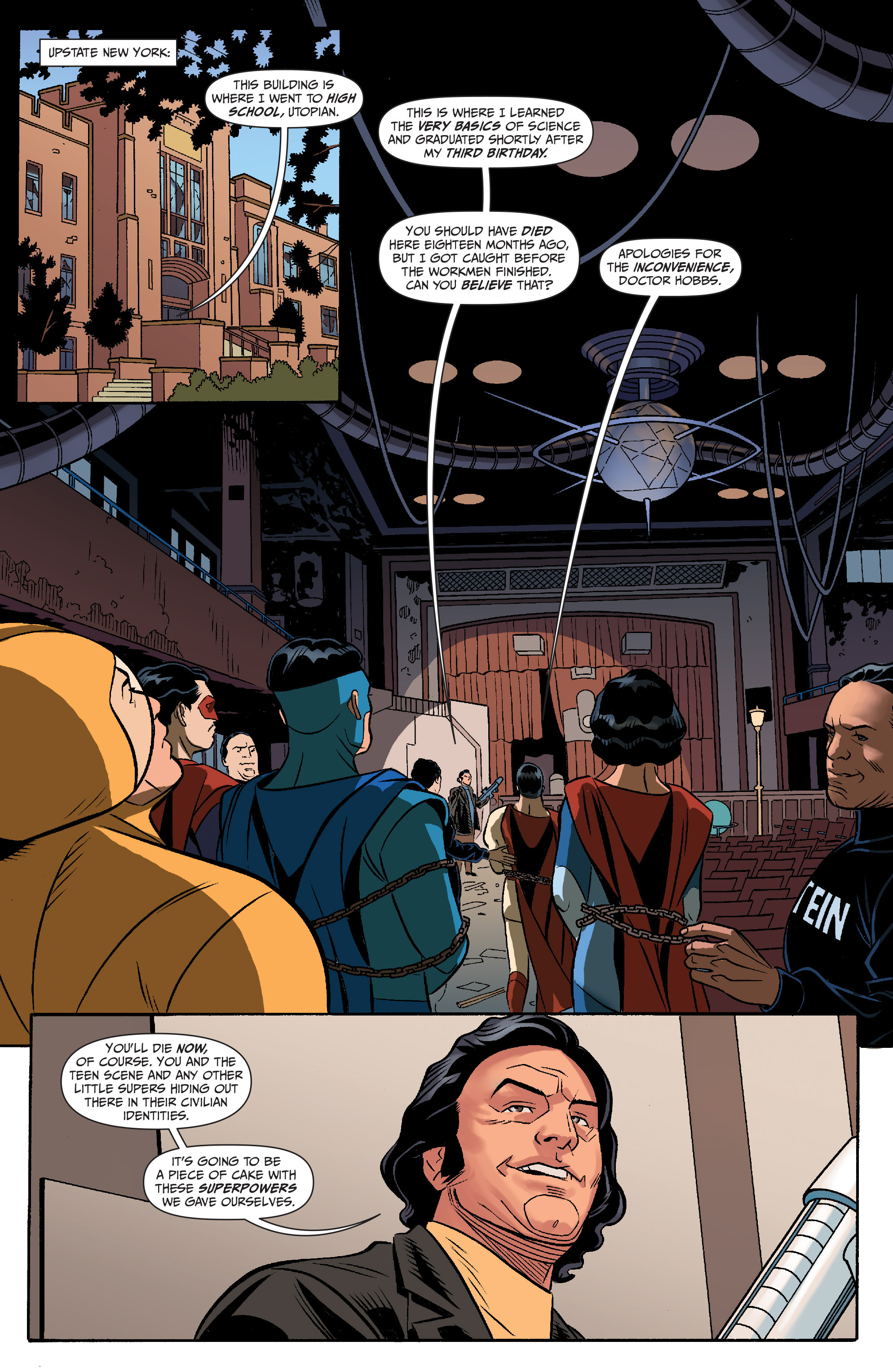 Read online Jupiter's Circle Volume 2 comic -  Issue #4 - 12