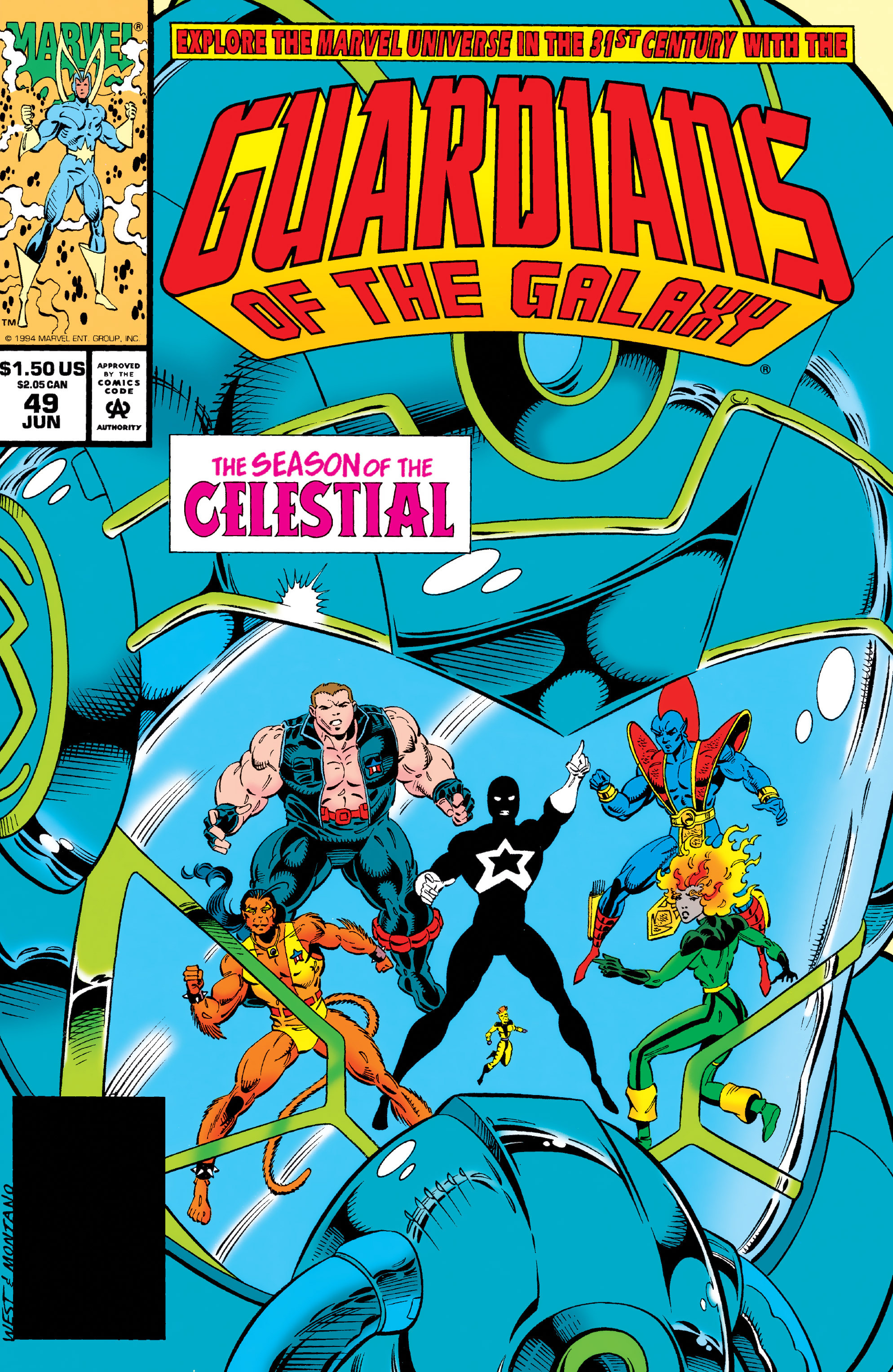 Read online Guardians of the Galaxy (1990) comic -  Issue # _TPB In The Year 3000 2 (Part 3) - 8