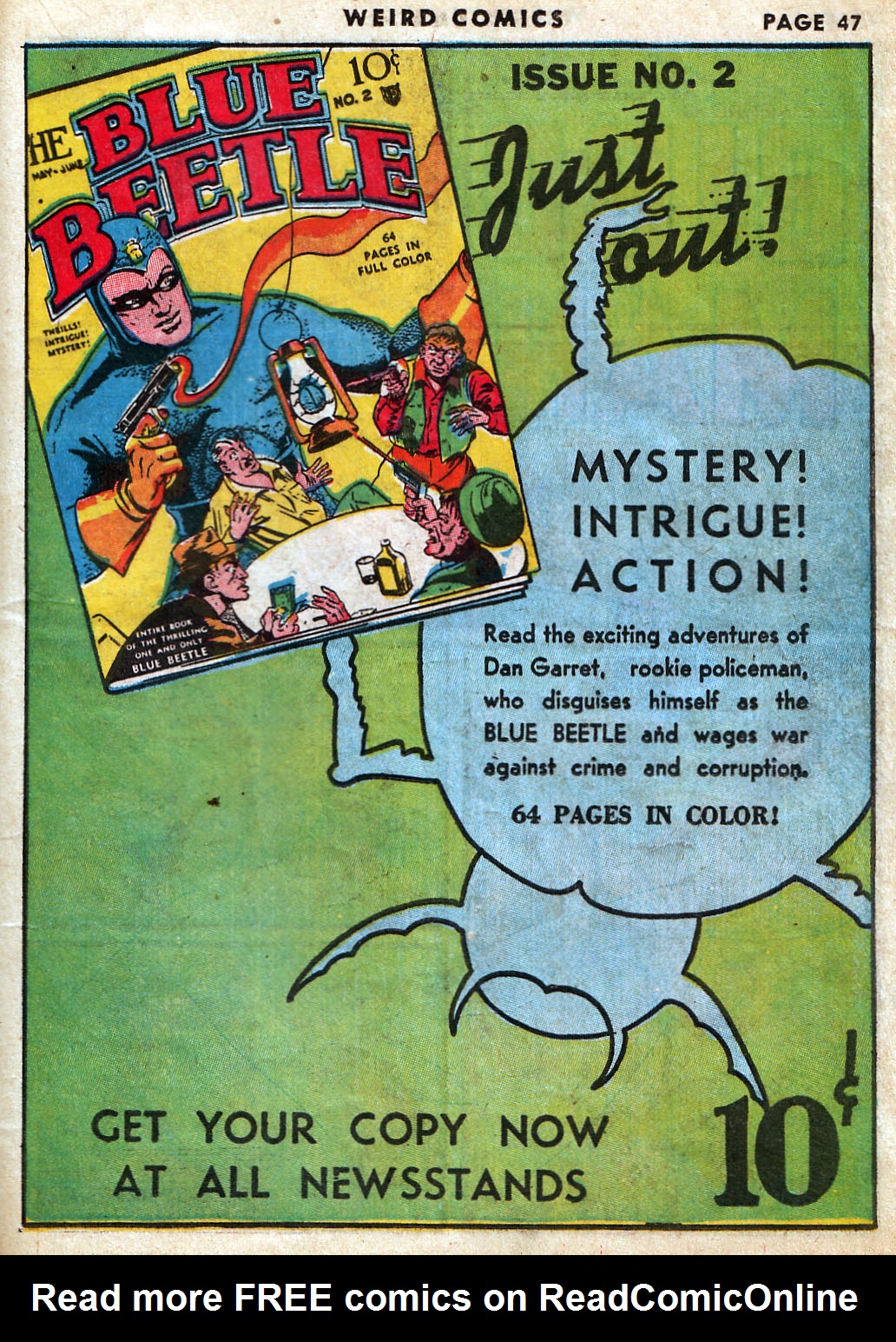 Read online Weird Comics comic -  Issue #3 - 49