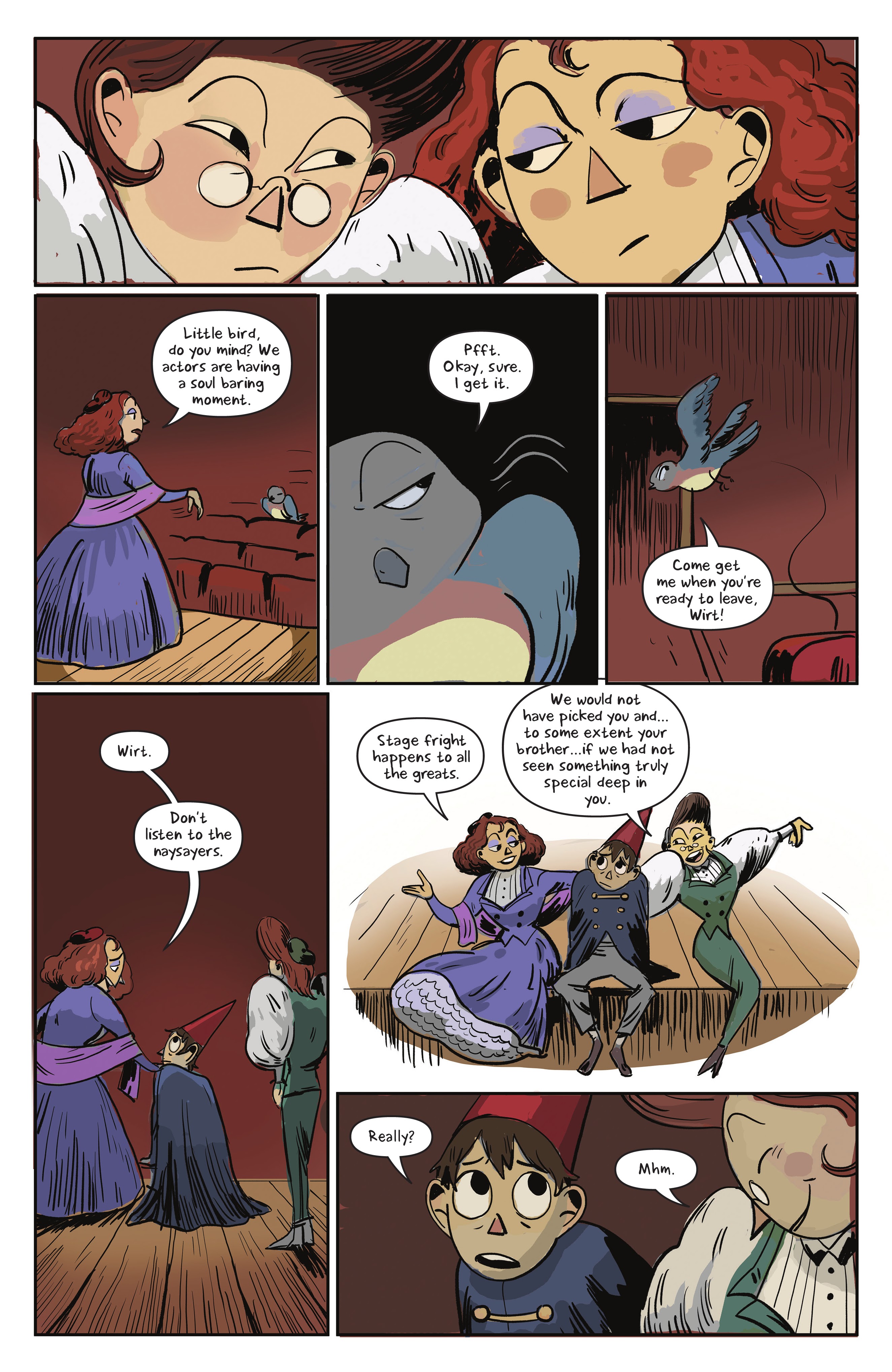 Read online Over the Garden Wall: Soulful Symphonies comic -  Issue # TPB - 41