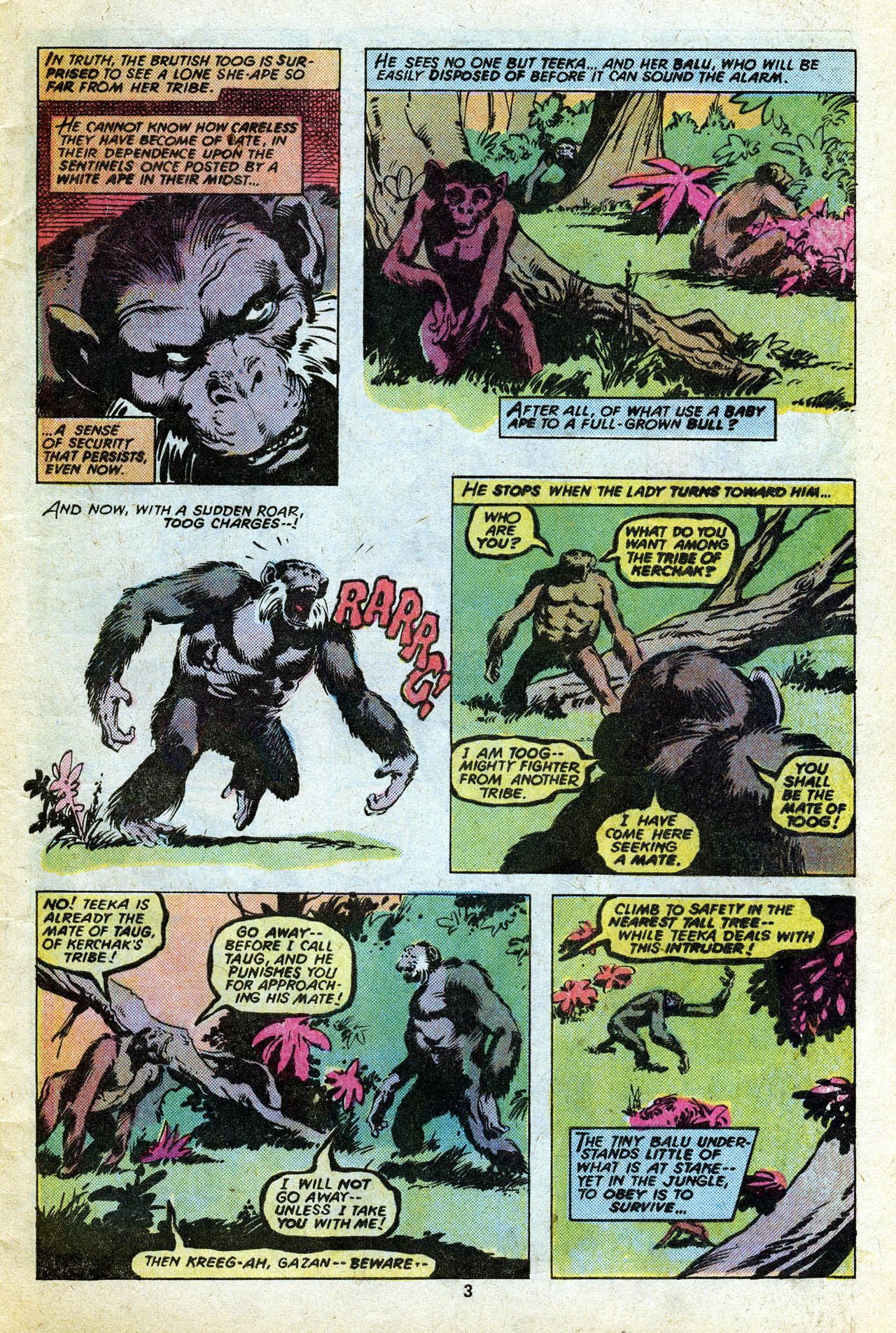 Read online Tarzan (1977) comic -  Issue #14 - 5