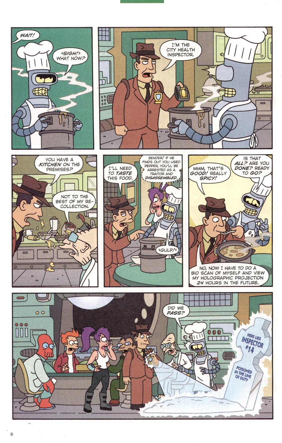 Read online Futurama Comics comic -  Issue #13 - 9