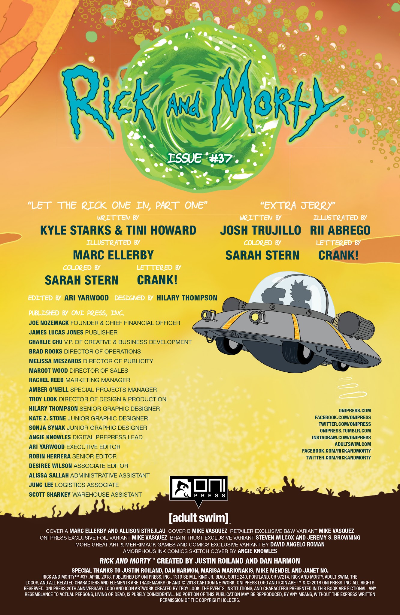 Read online Rick and Morty comic -  Issue #37 - 2