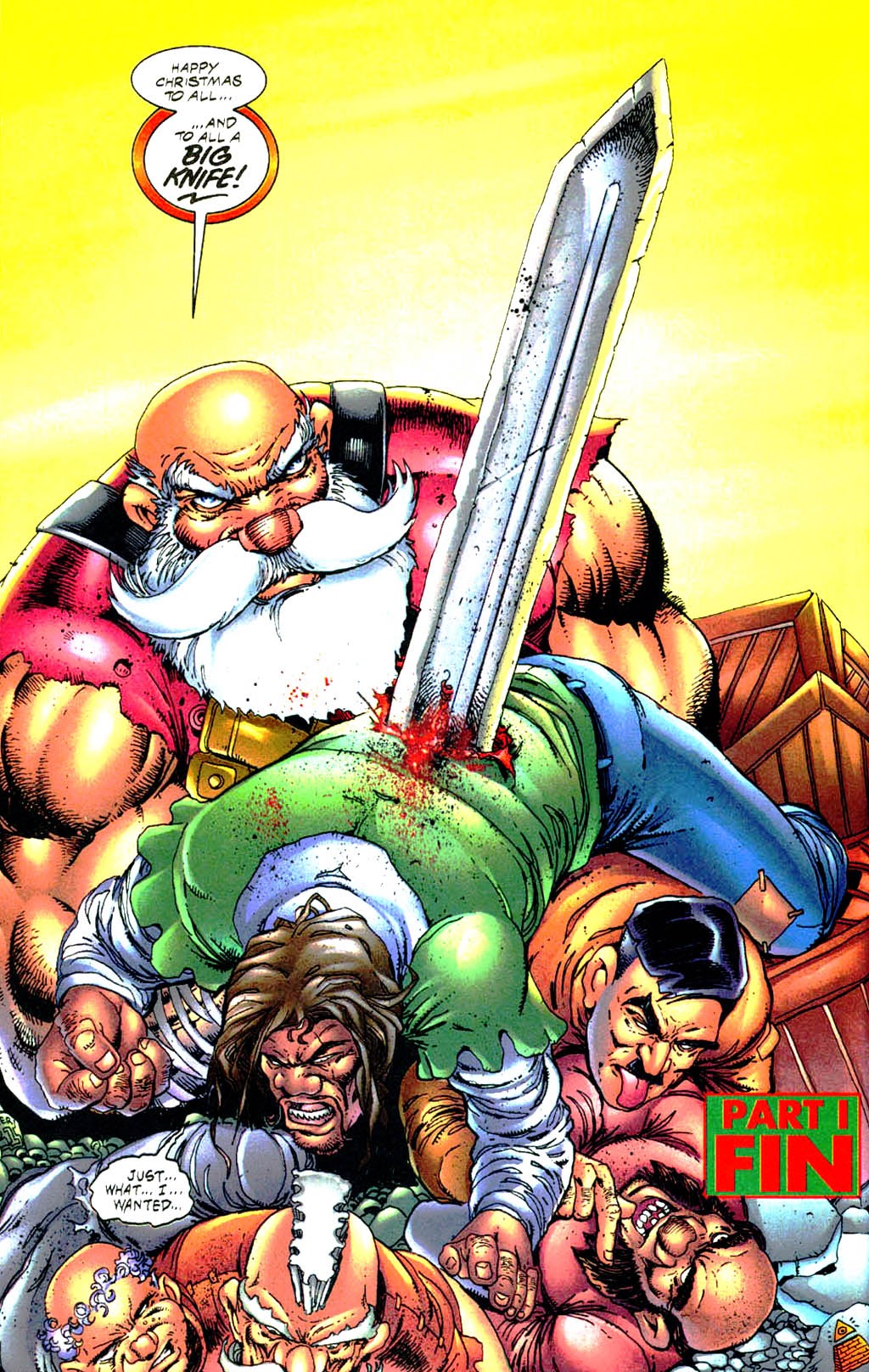 Read online Santa The Barbarian comic -  Issue # Full - 12
