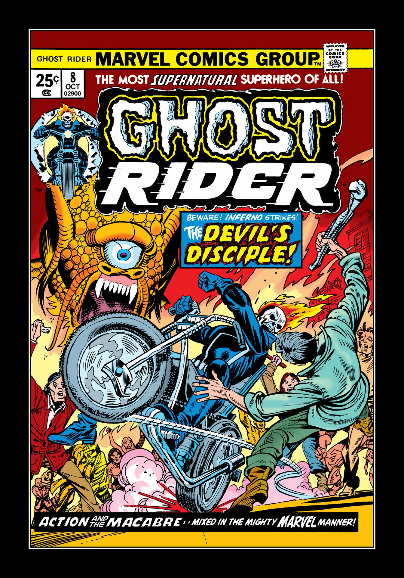 Read online Marvel Masterworks: Ghost Rider comic -  Issue # TPB 2 (Part 1) - 46