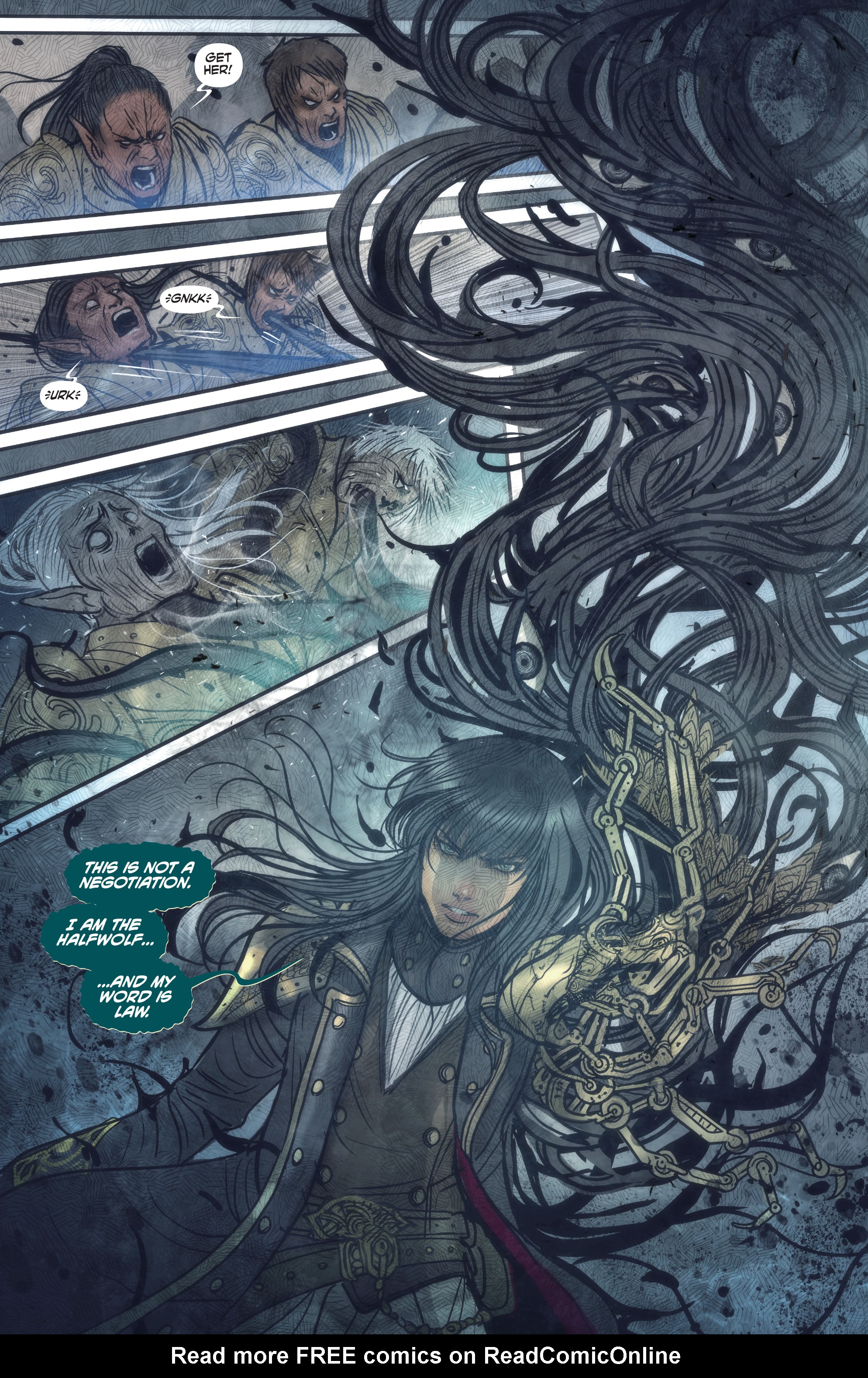 Read online Monstress comic -  Issue #26 - 25