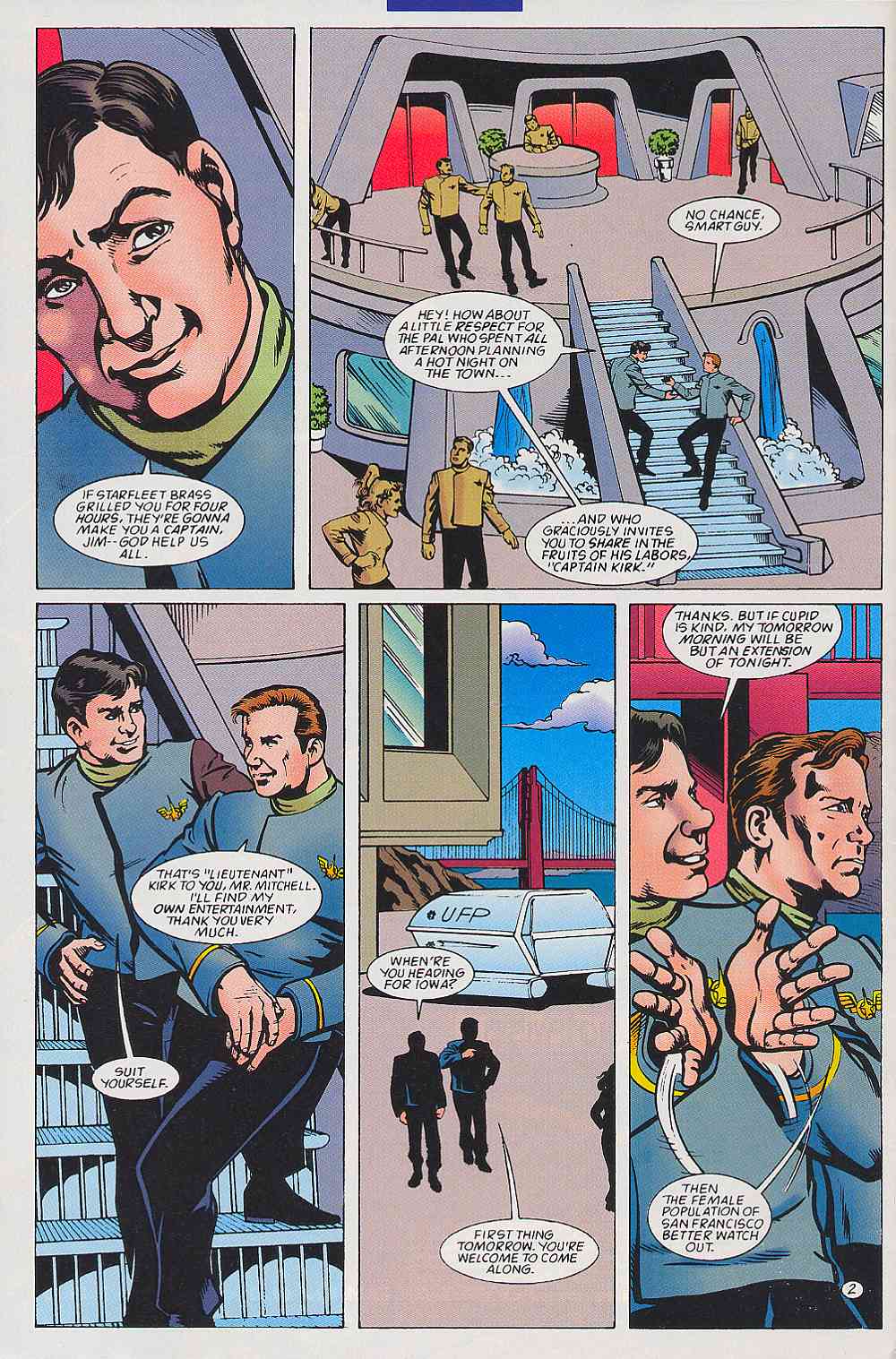 Read online Star Trek (1989) comic -  Issue #74 - 3