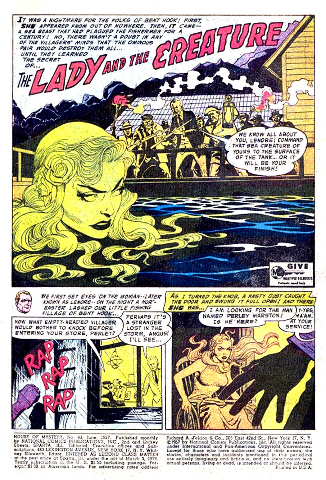 Read online House of Mystery (1951) comic -  Issue #63 - 3