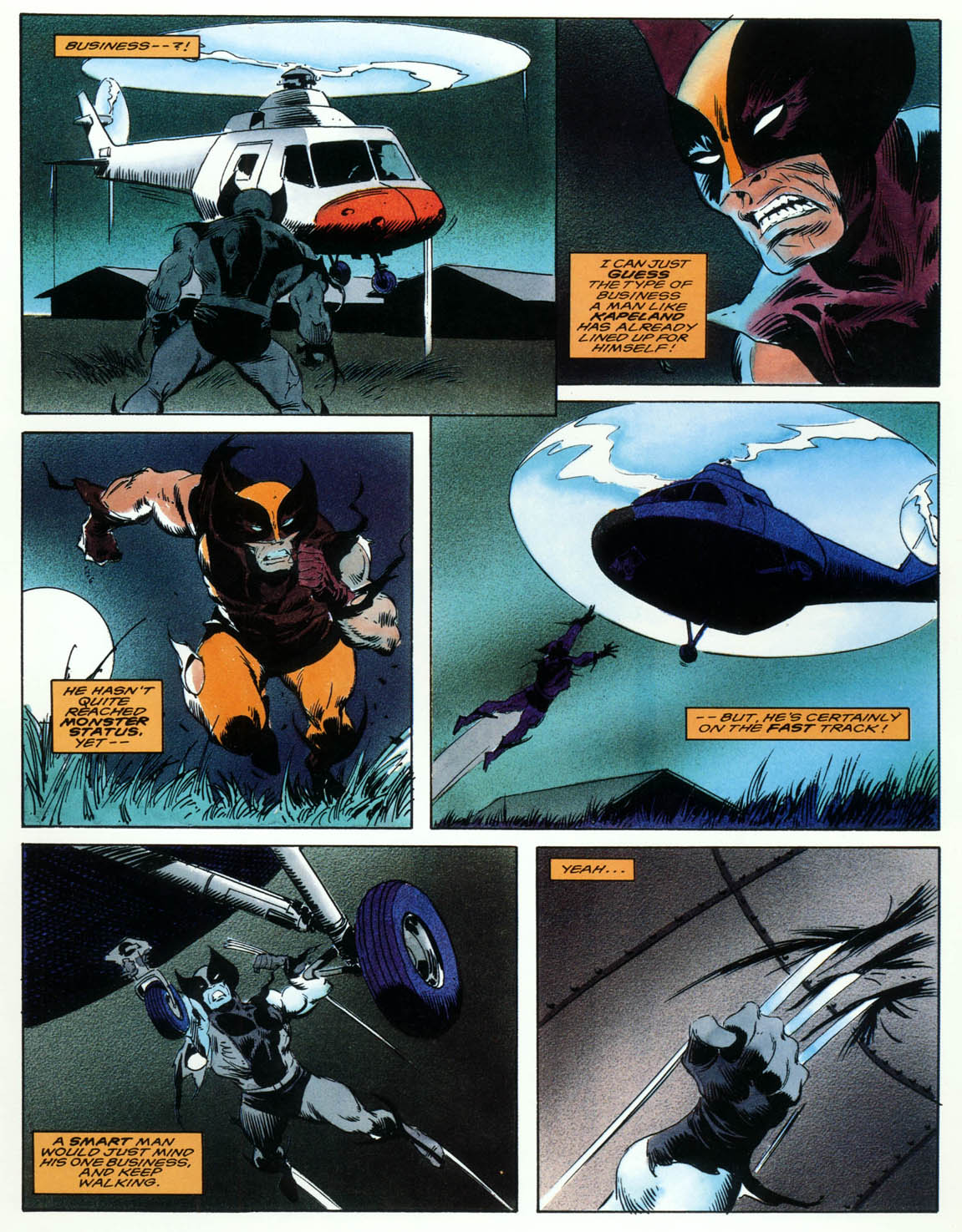 Read online Marvel Graphic Novel comic - Issue #67 - Wolverine - Bloody ...