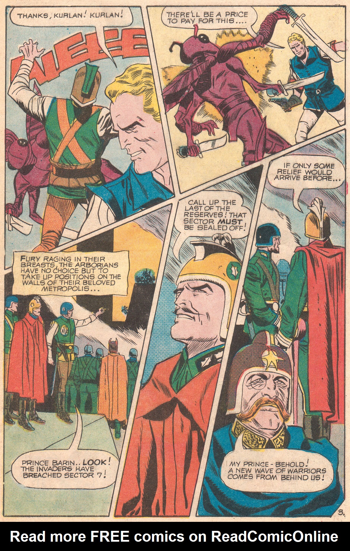 Read online Flash Gordon (1969) comic -  Issue #18 - 6