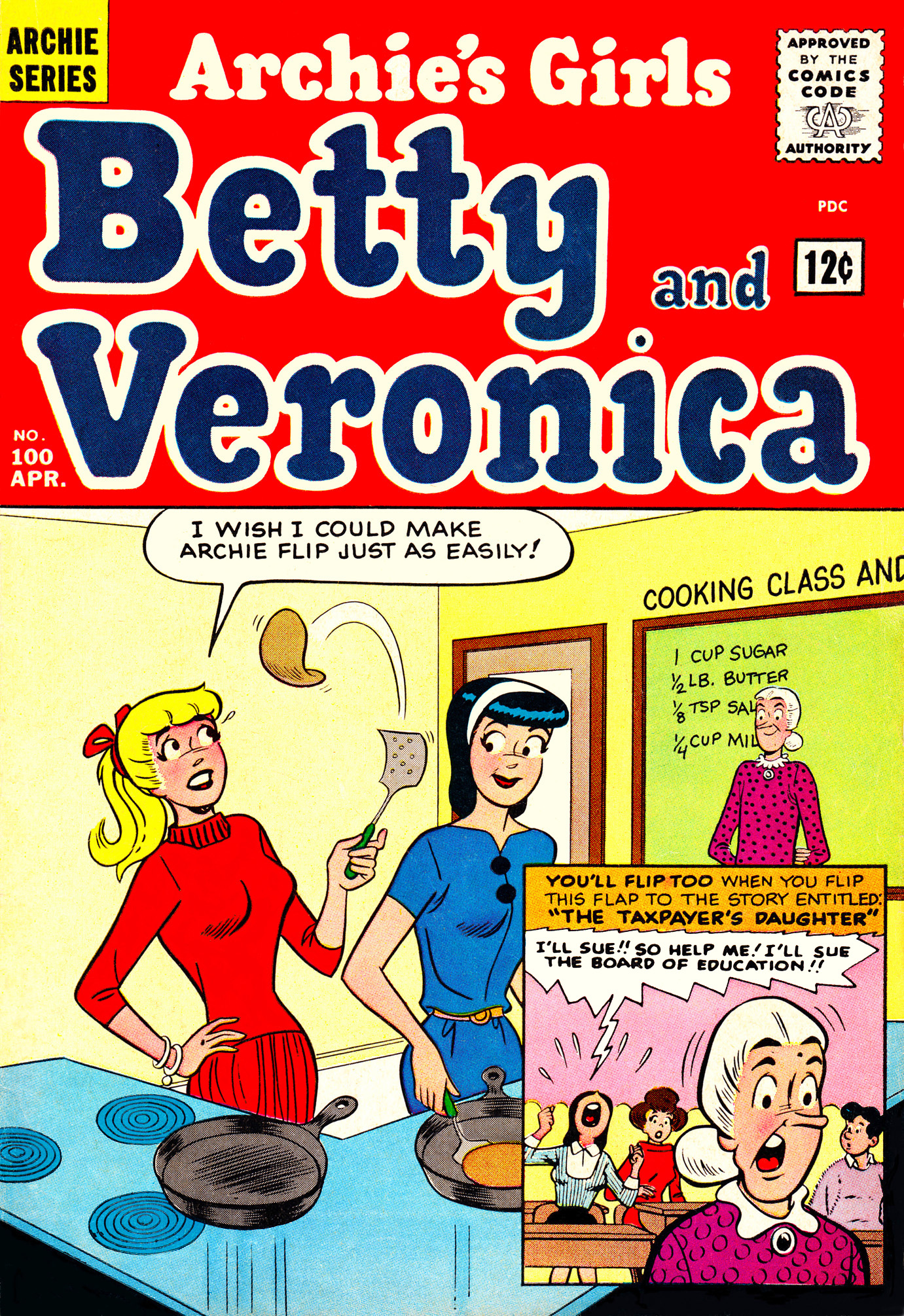 Read online Archie's Girls Betty and Veronica comic -  Issue #100 - 1