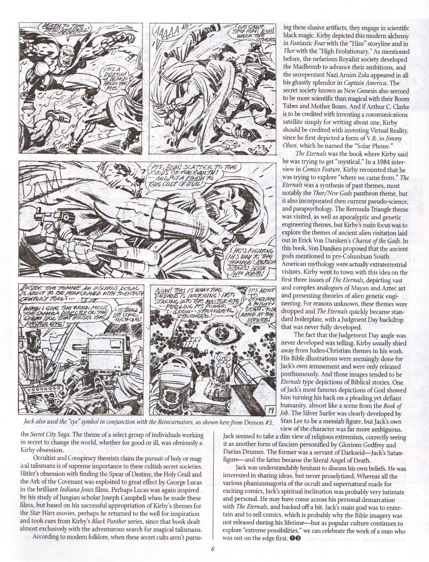 Read online The Jack Kirby Collector comic -  Issue #13 - 6