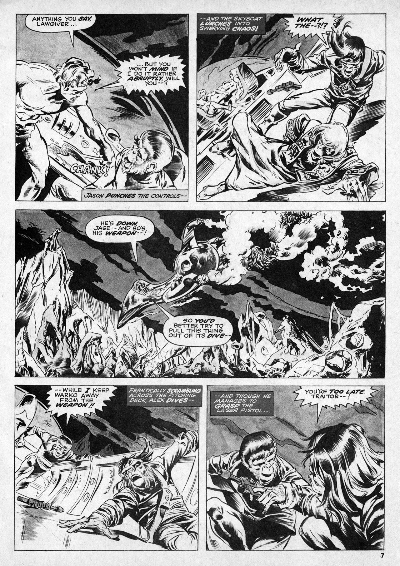 Read online Planet of the Apes comic -  Issue #4 - 6