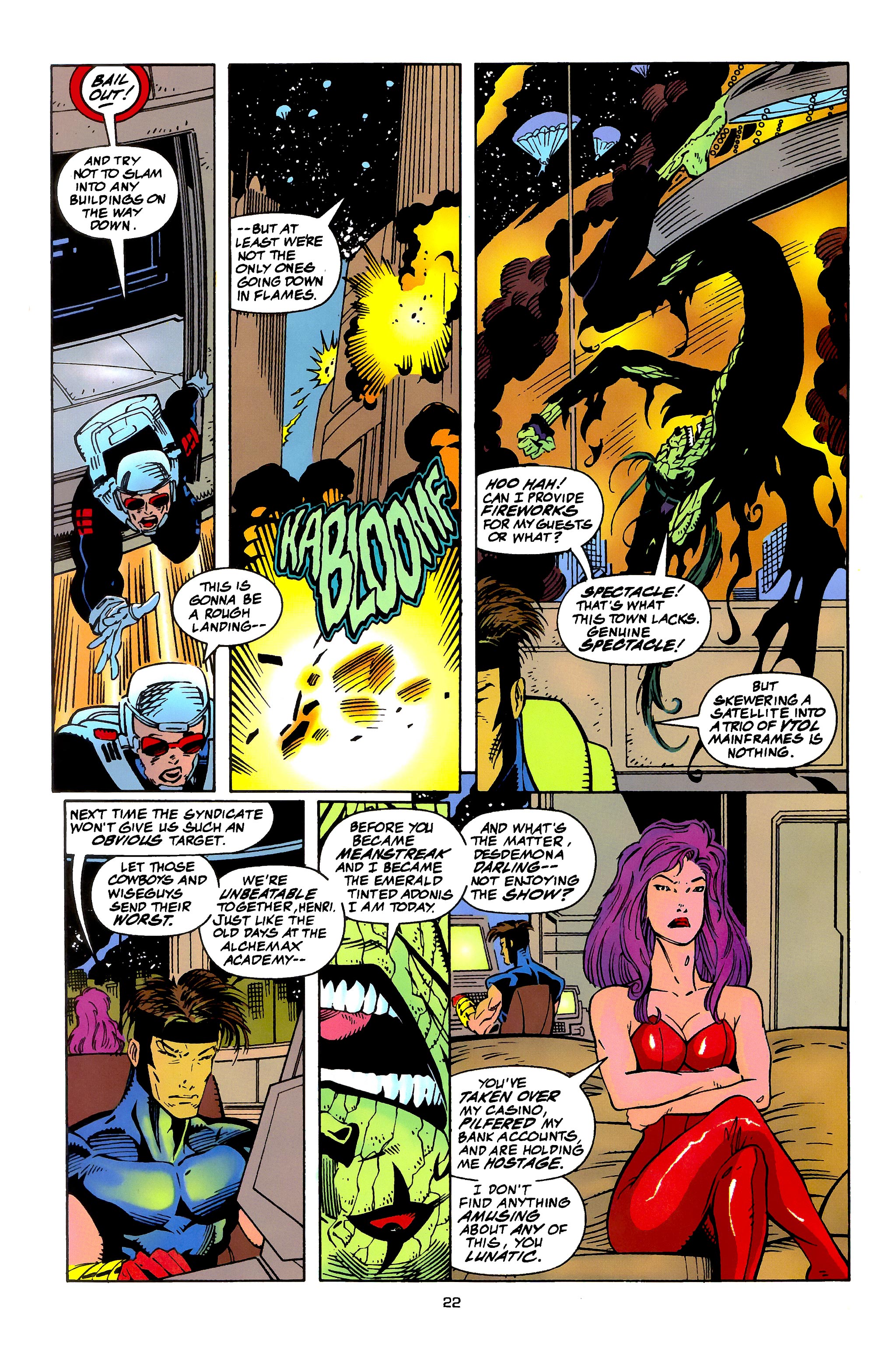 Read online X-Men 2099 comic -  Issue #18 - 18
