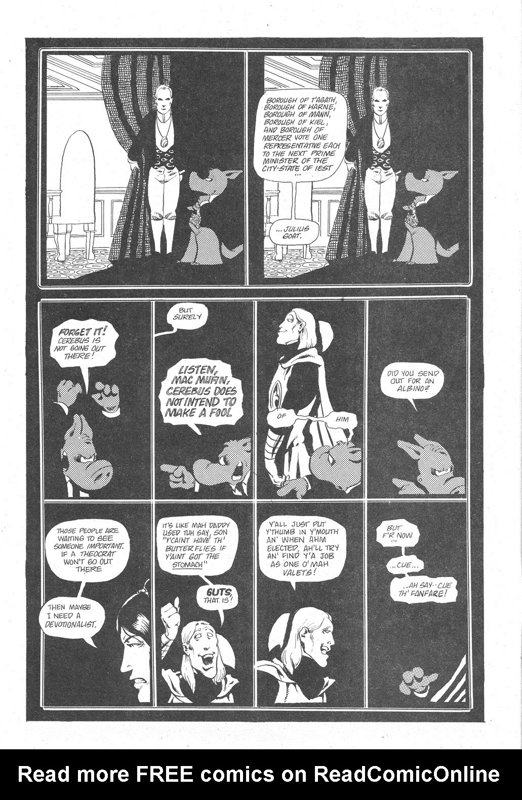 Read online Cerebus comic -  Issue #43 - 6