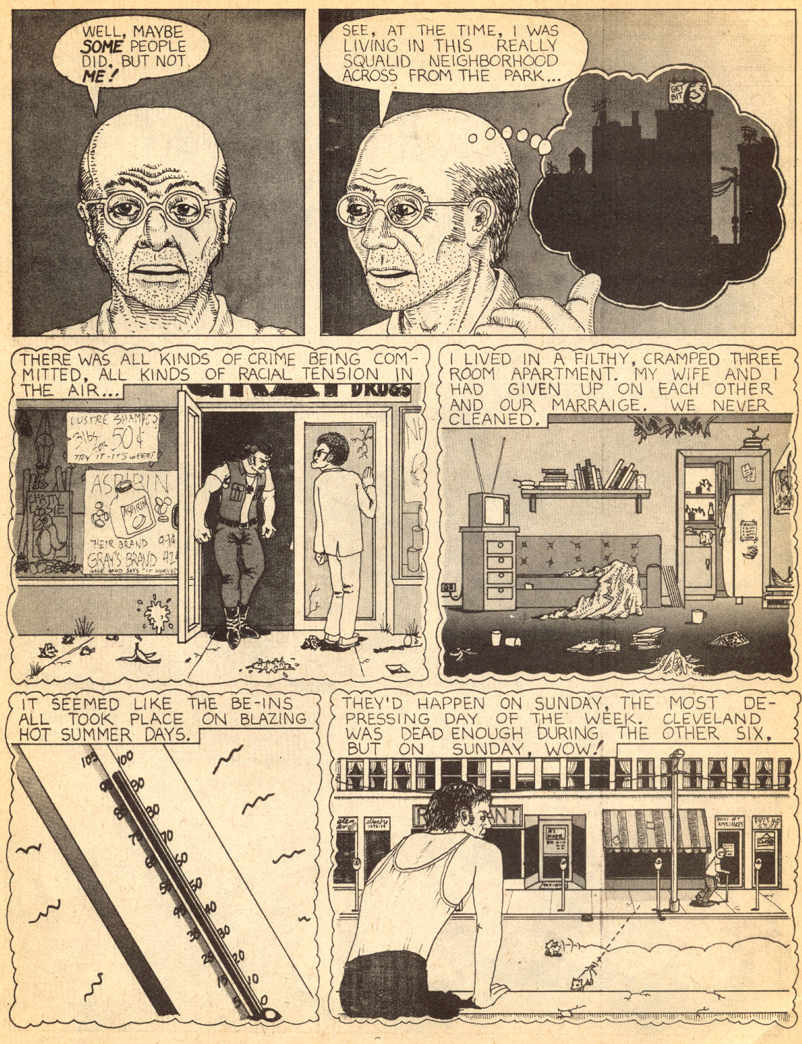 Read online American Splendor (1976) comic -  Issue #1 - 34