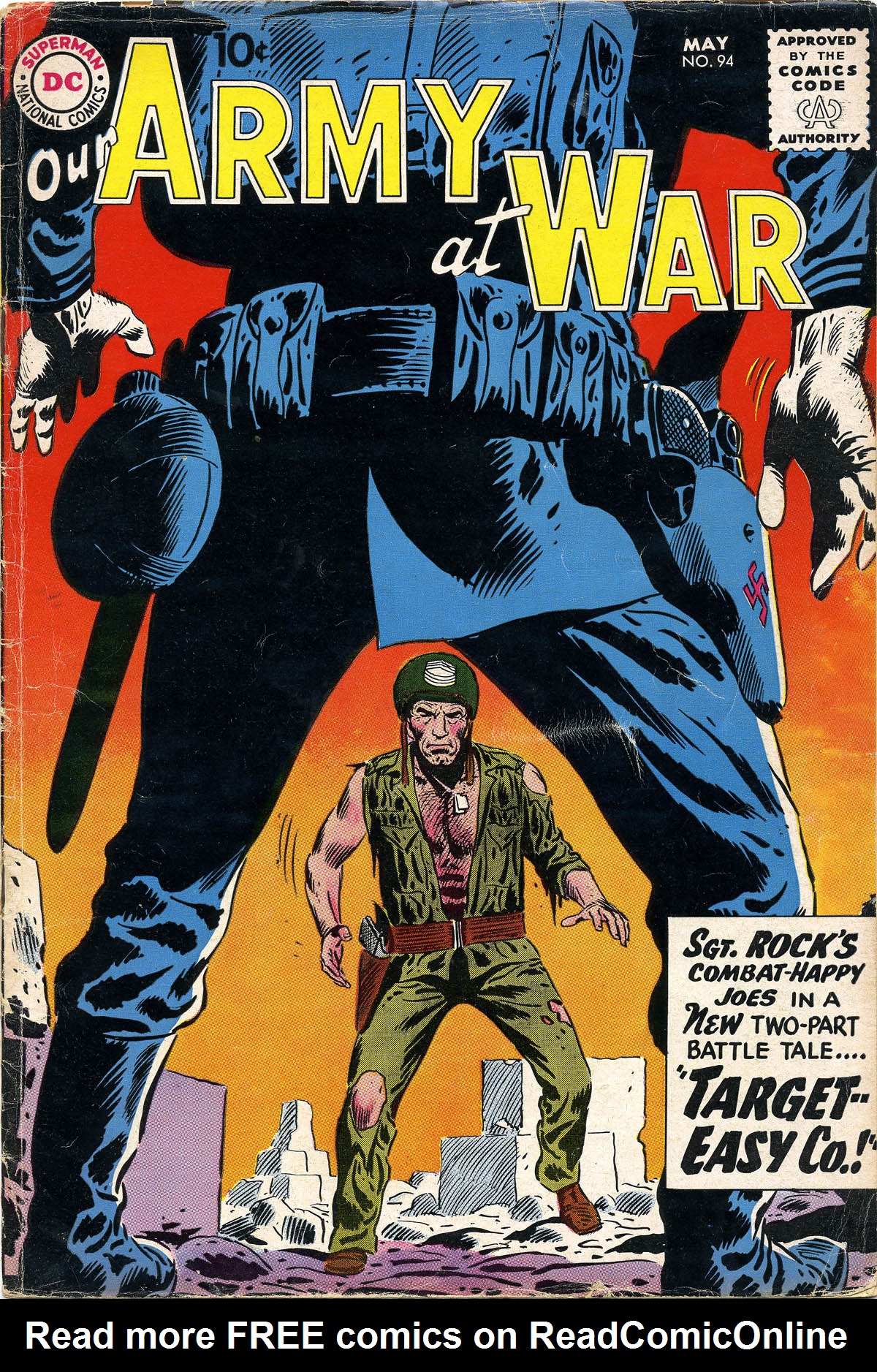 Read online Our Army at War (1952) comic -  Issue #94 - 1