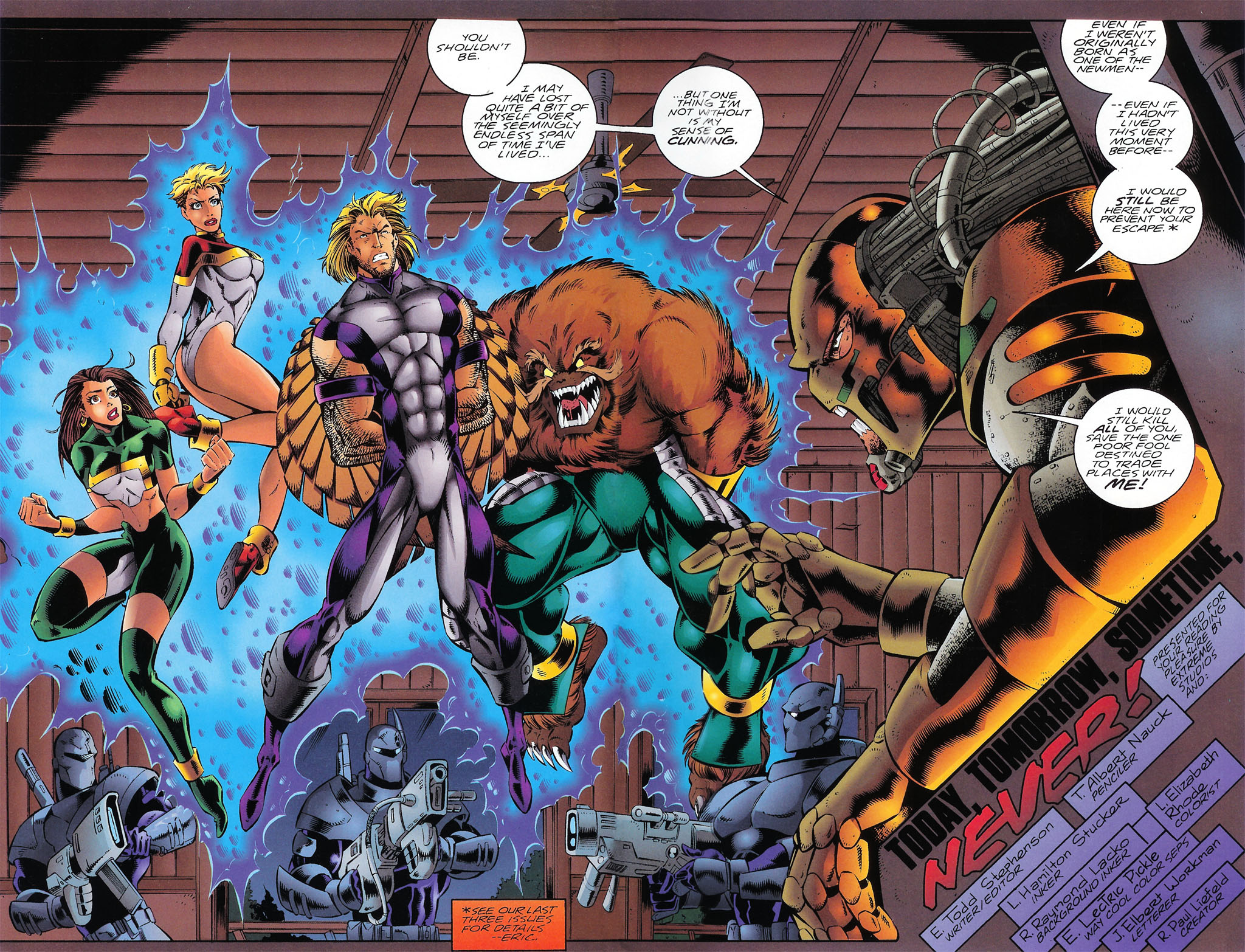 Read online NewMen comic -  Issue #16 - 4