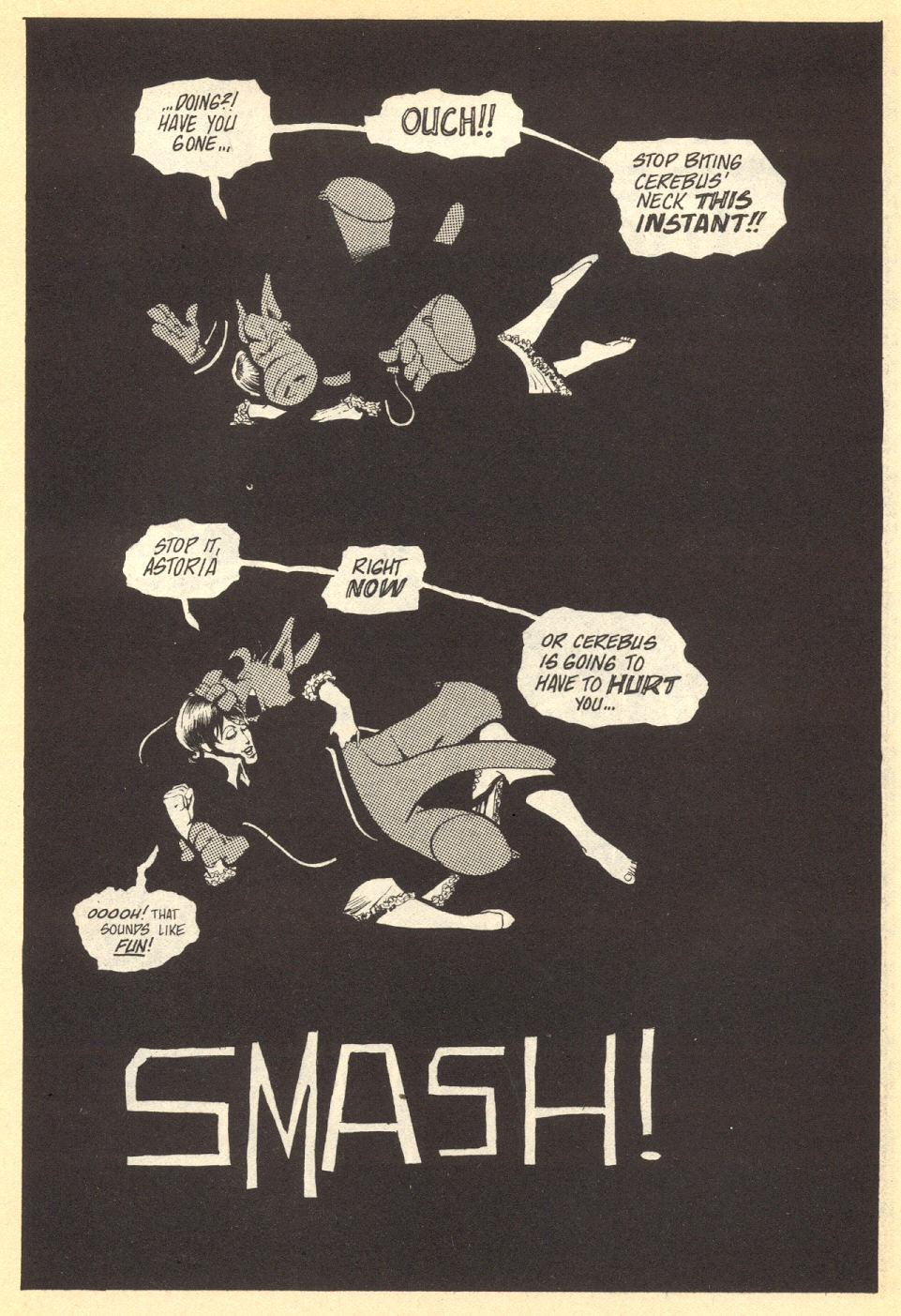 Read online Cerebus comic -  Issue #32 - 21