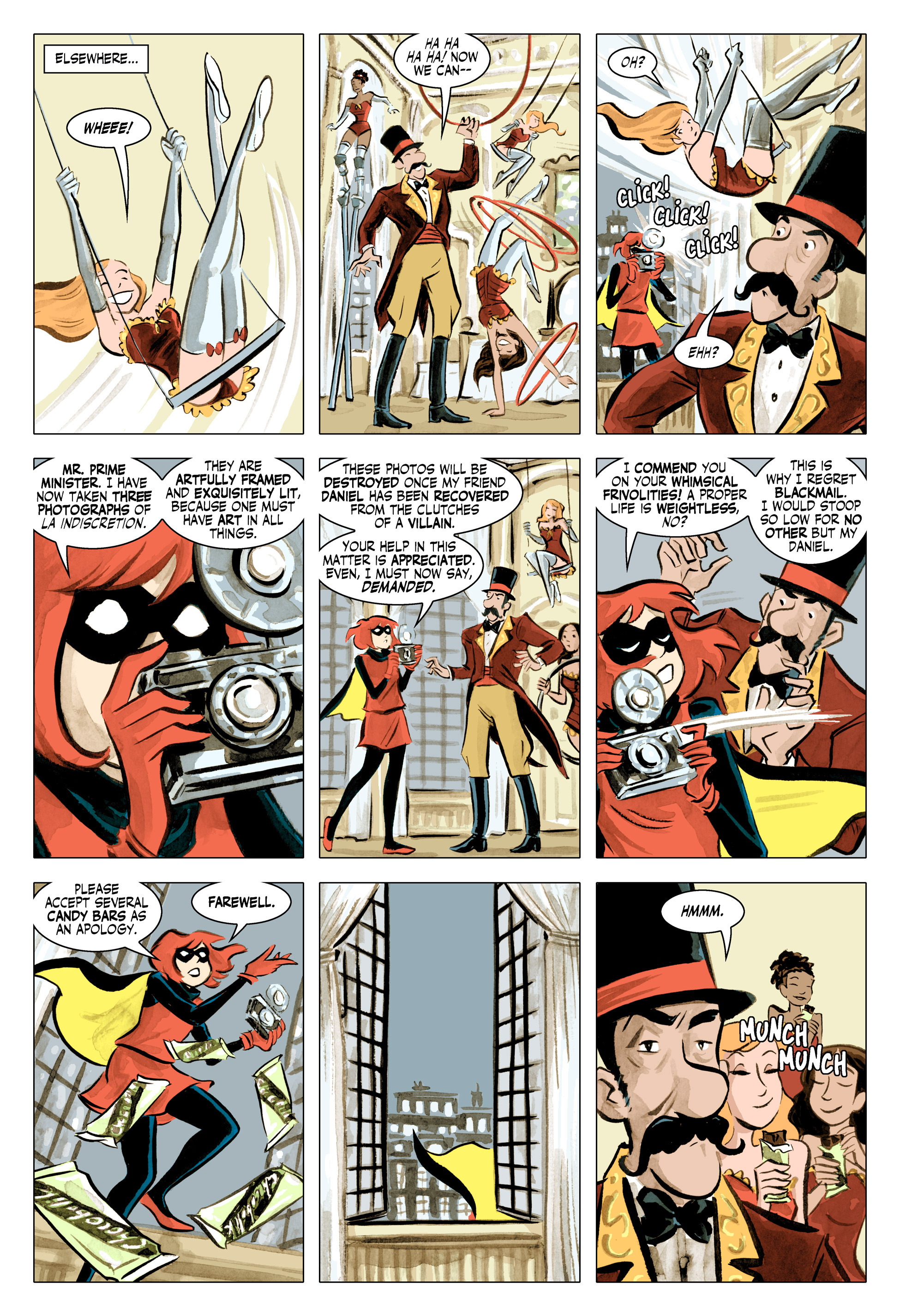 Read online Bandette (2012) comic -  Issue #11 - 14